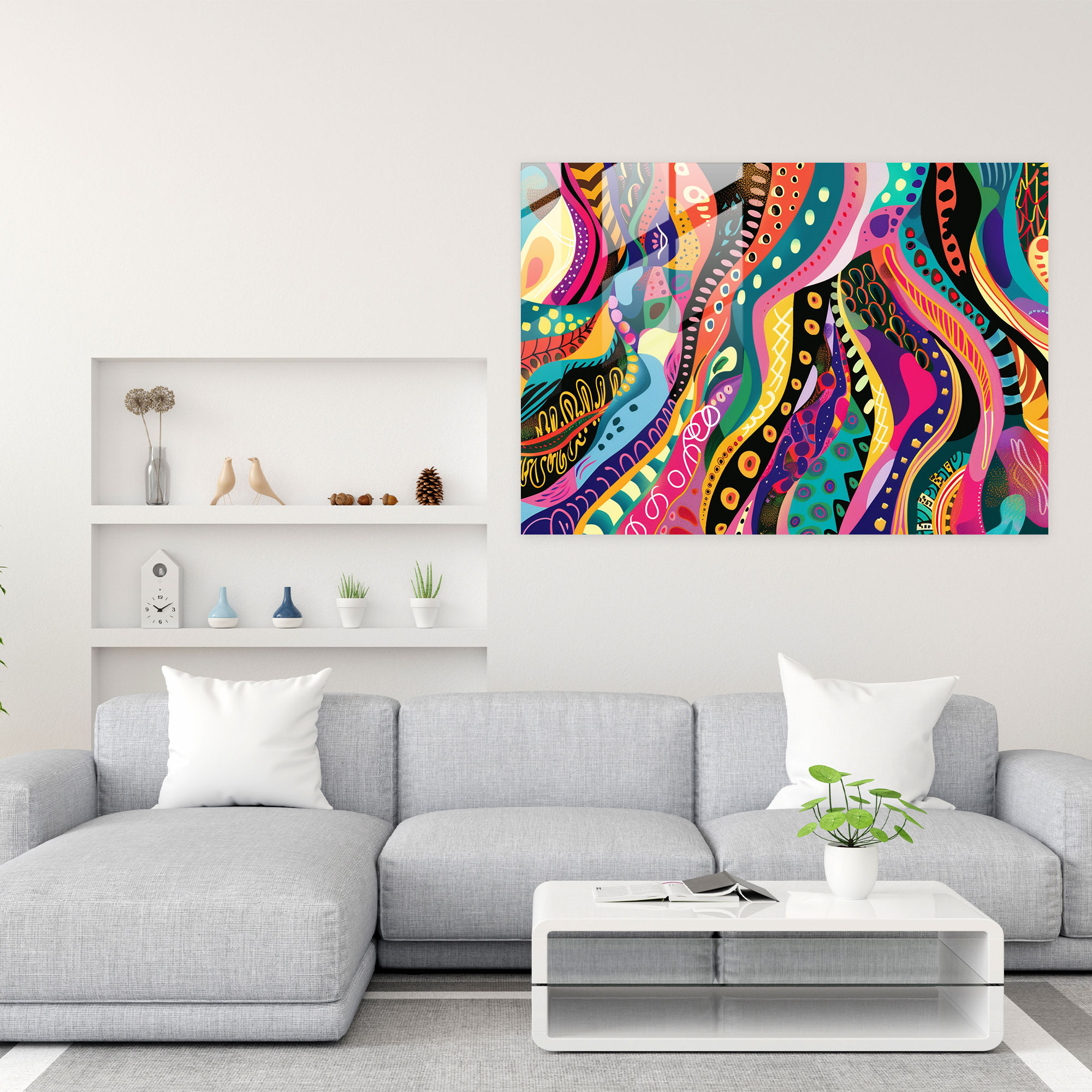 Fovism Art Style Wall Decoration - Fovism, Glass Art, Modern Art, Wall Decoration