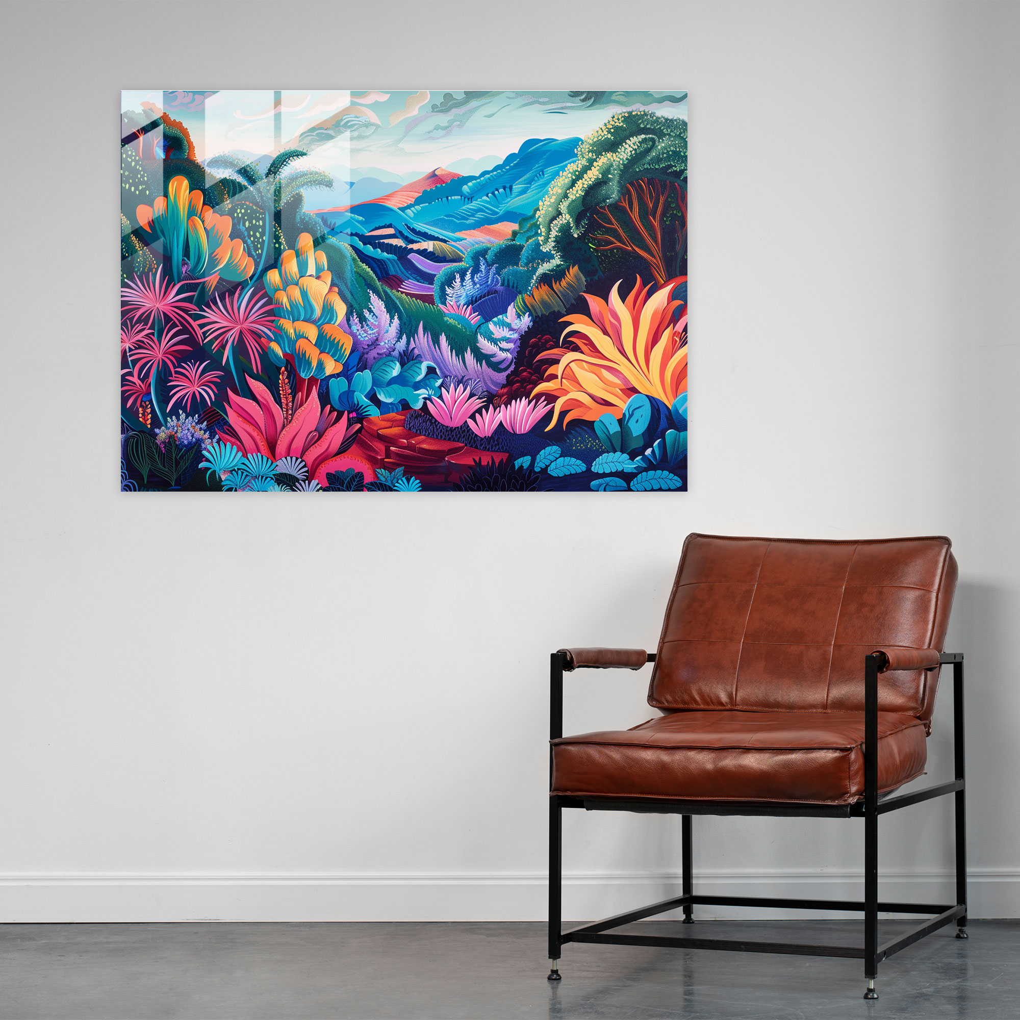 Fovism Home Decoration - Vibrant Landscape - Fovism, Home Decoration, Modern Art, Fovism Art Style