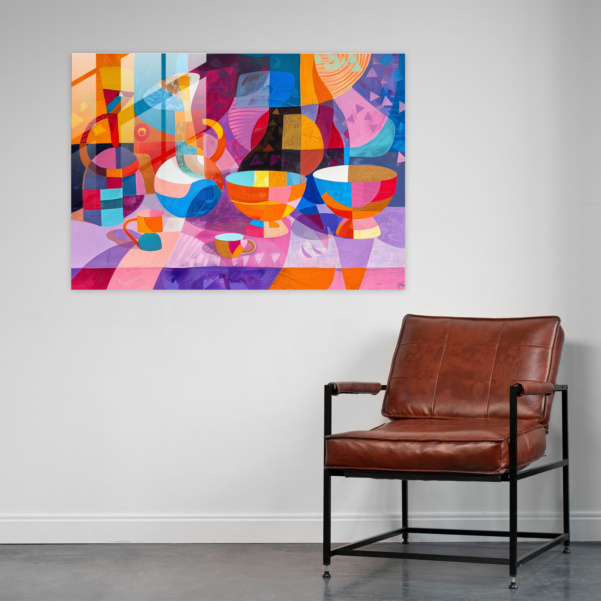 Fovism Wall Decoration - Bold Still Life - Fovism, Fovism Art Style, Wall Decoration, Glass Print