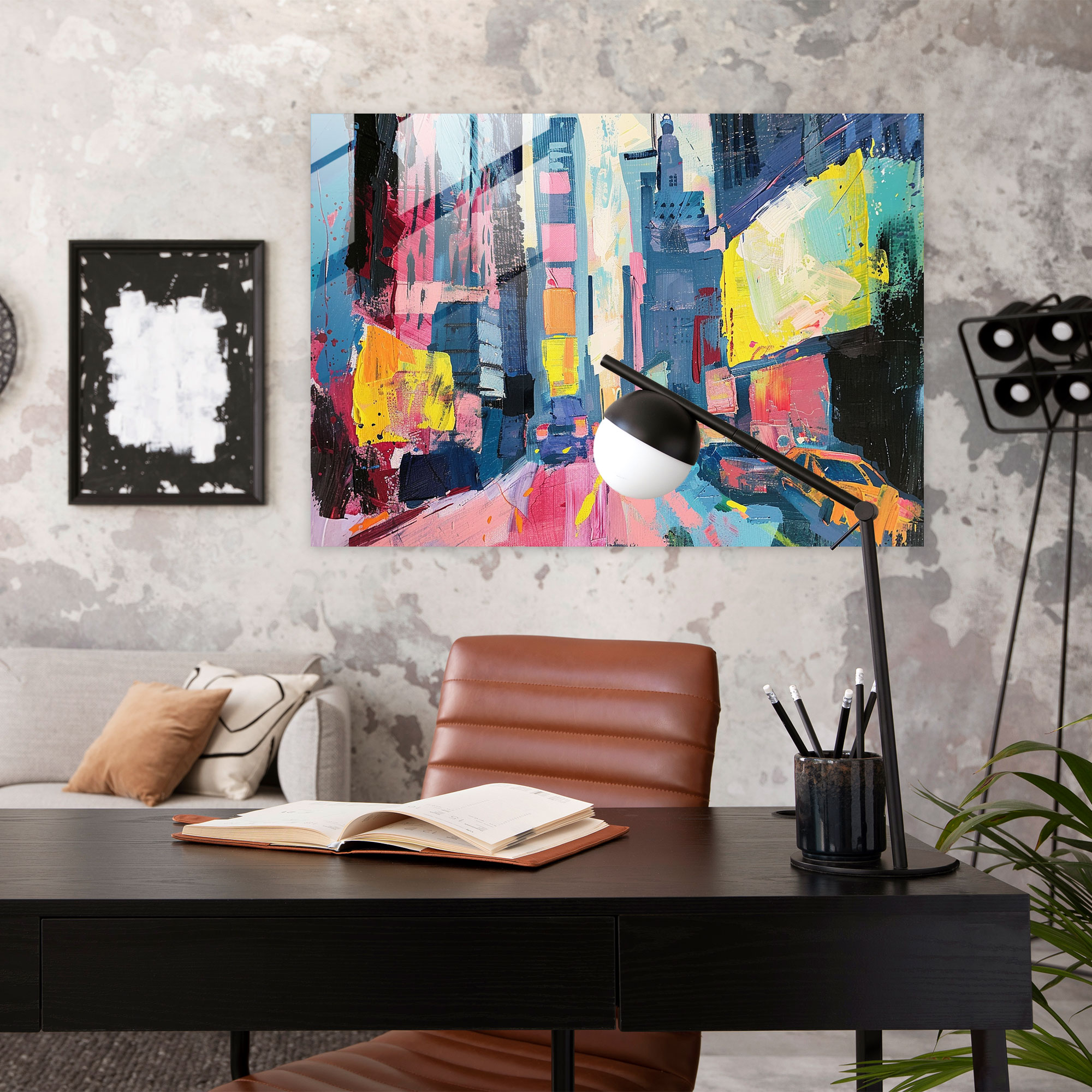 Fovism Glass Print - Fovism, Glass Print, Glass Art, Fovism Art Style