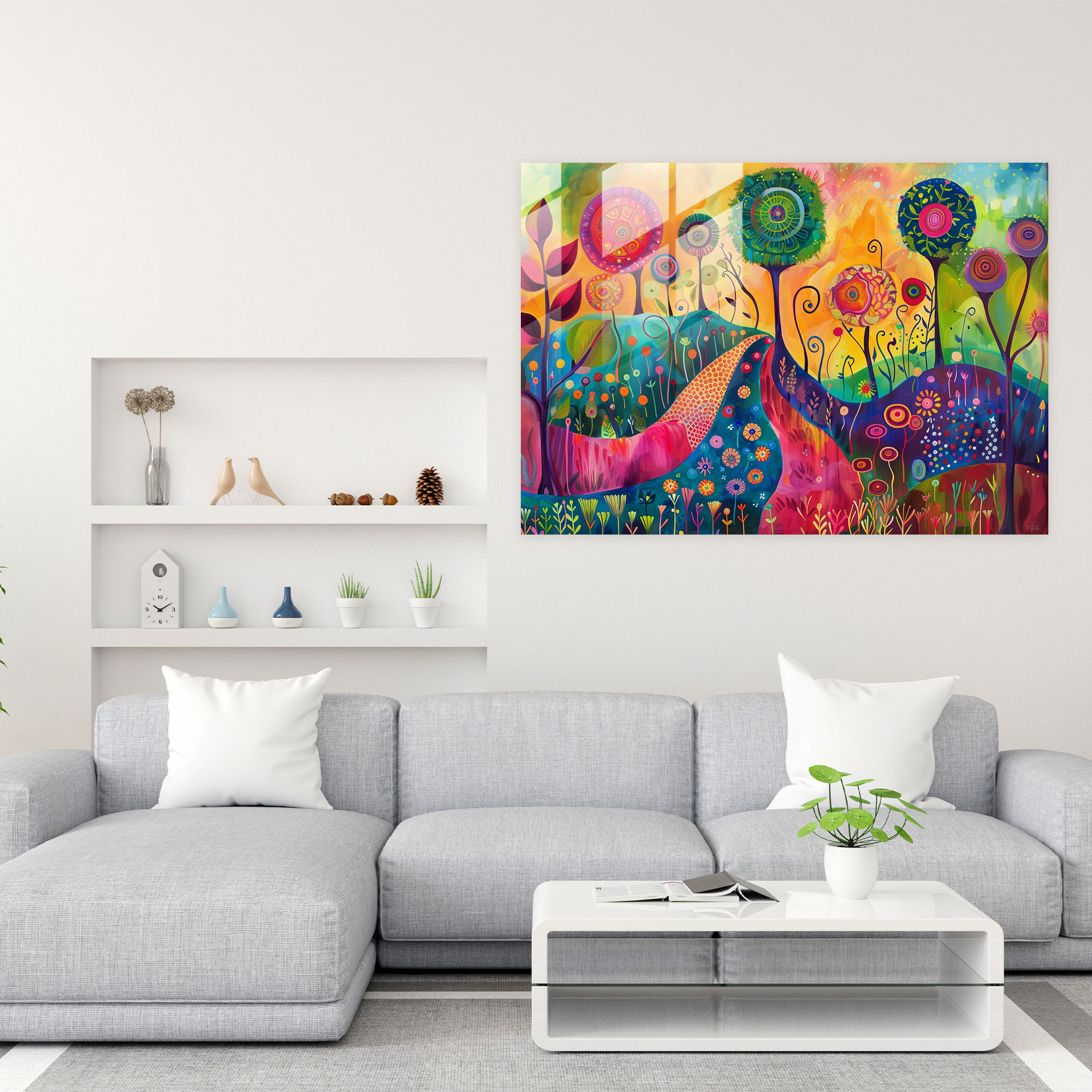 Fovism Glass Print - Fovism, Glass Print, Fovism Art Style, Home Decoration