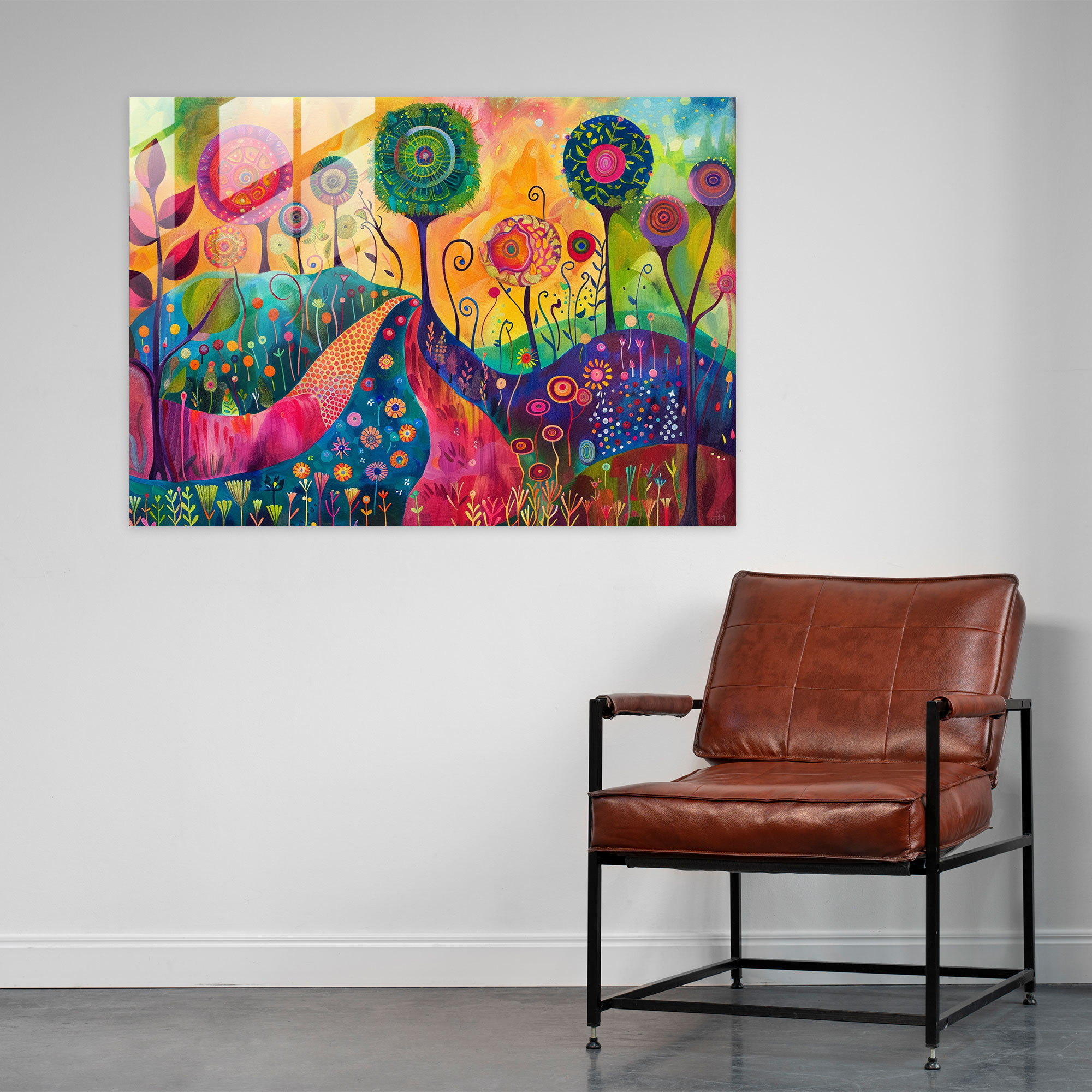 Fovism Glass Print - Fovism, Glass Print, Fovism Art Style, Home Decoration