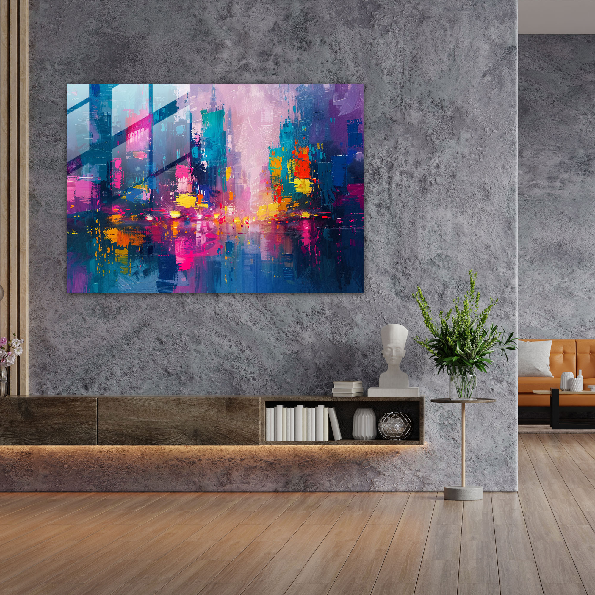 Fovism Wall Decoration - Fovism, Modern Art, Glass Print, Wall Decoration