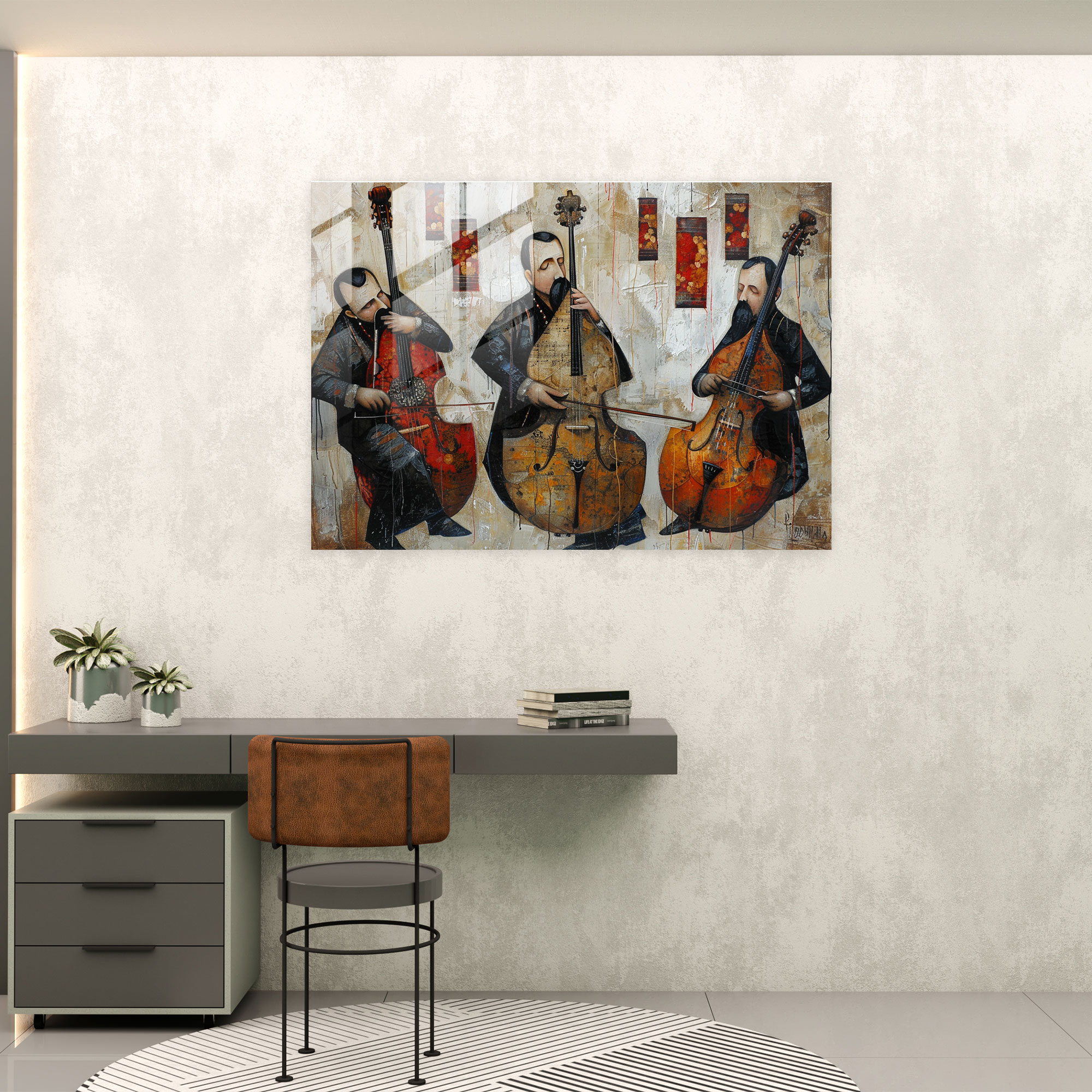 Fovism Art Style Glass Print - Fovism, Fovism Art Style, Glass Print, Home Decoration