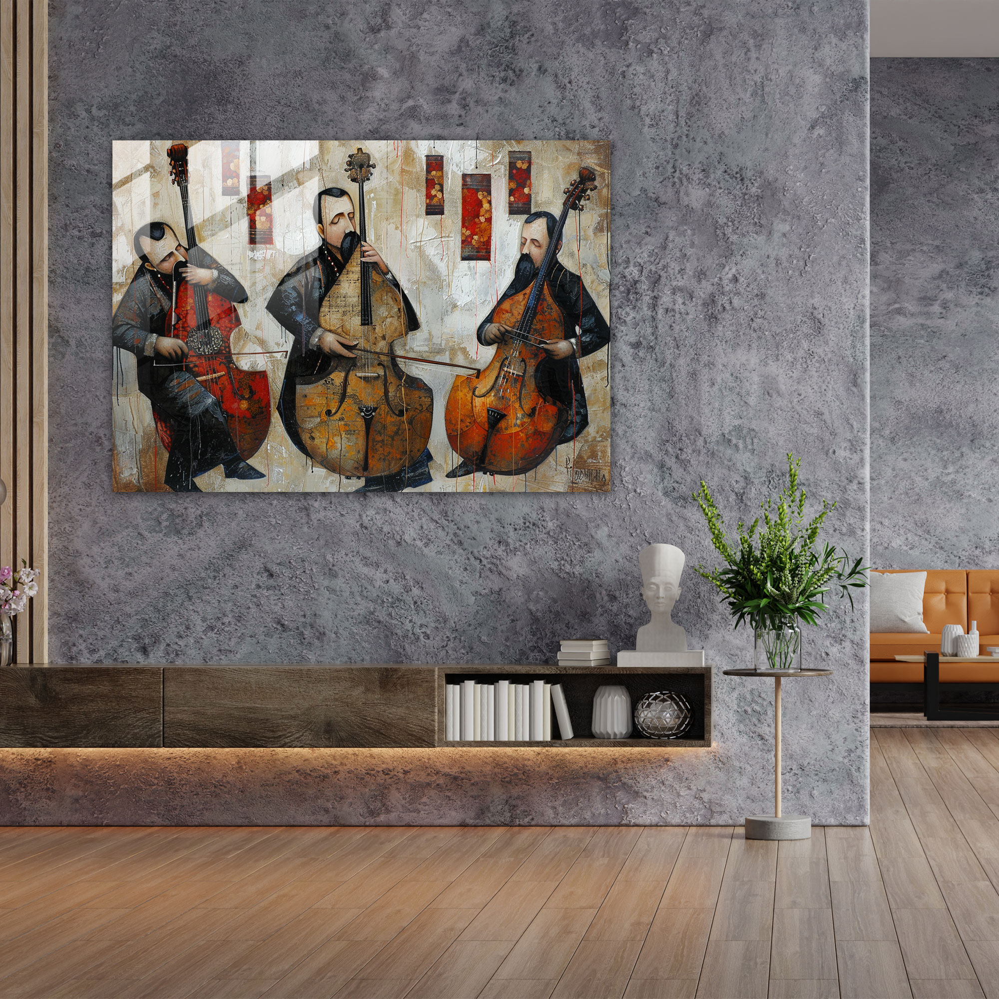 Fovism Art Style Glass Print - Fovism, Fovism Art Style, Glass Print, Home Decoration