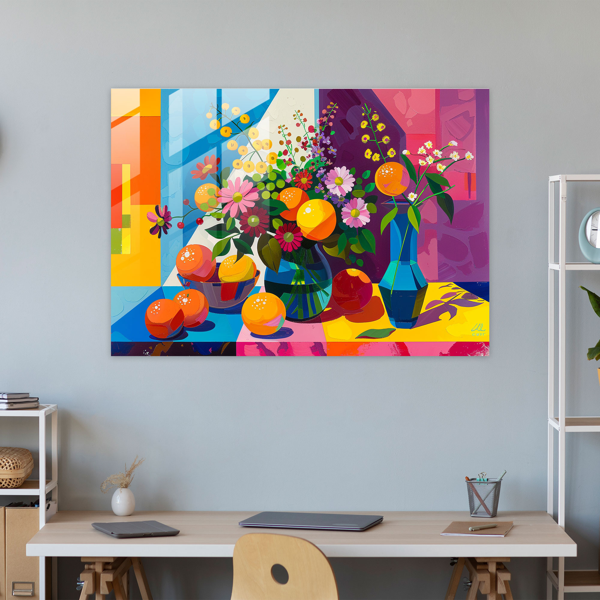 Fovism Art Style Glass Wall Art Decor - Fovism, Glass Wall Art Decor, Fovism Art Style, Wall Decoration