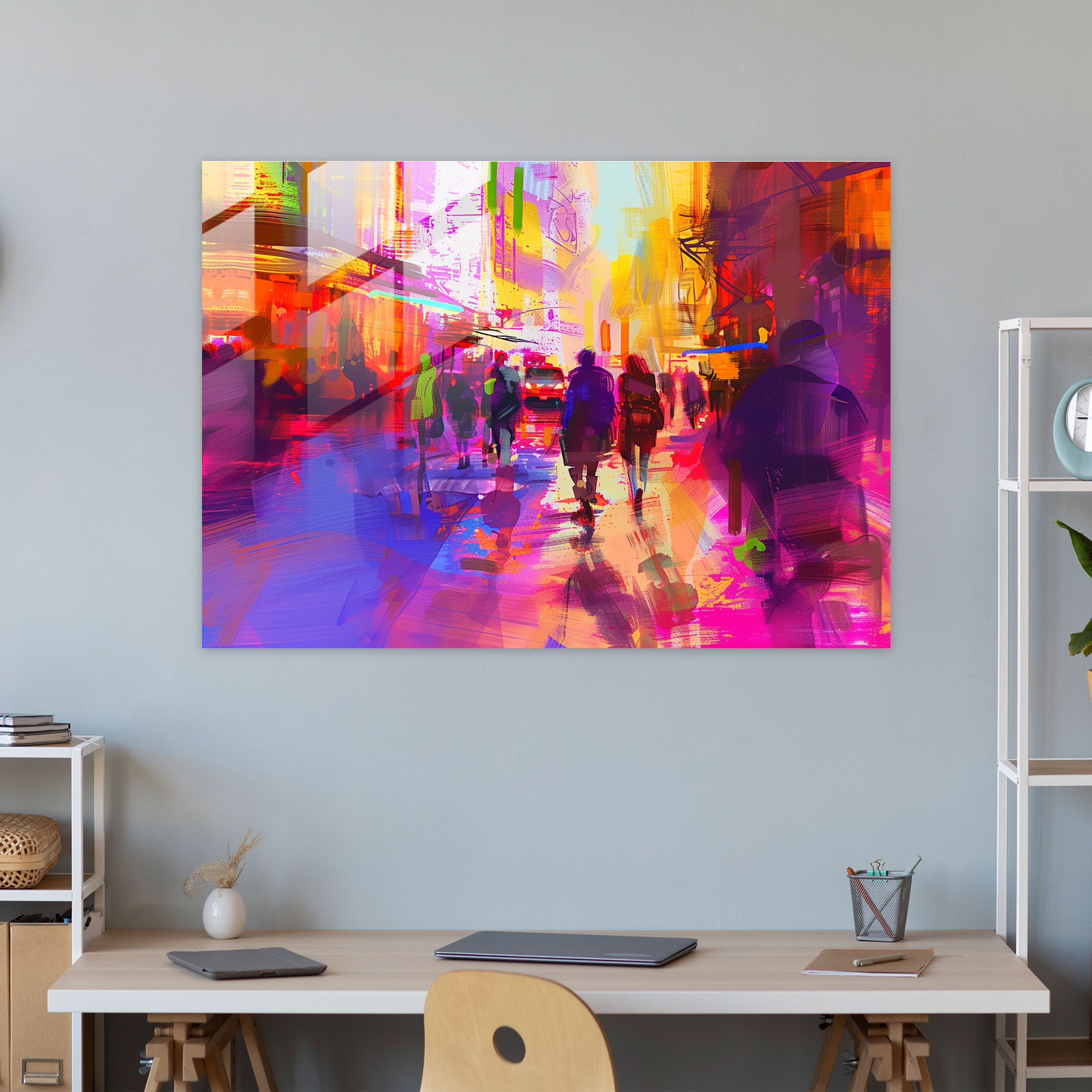 Fovism Art Style Glass Wall Art Decoration - Fovism, Modern Art, Fovism Art Style, Glass Wall Art Decoration
