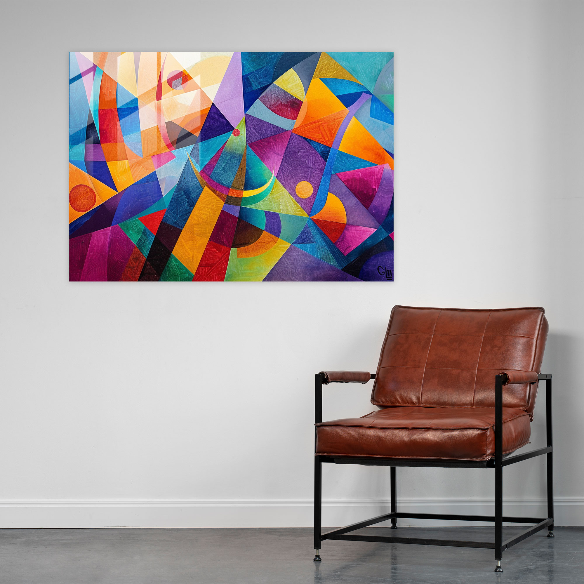 Fovism Art Style Glass Print - Fovism, Glass Art, Fovism Art Style, Home Decoration