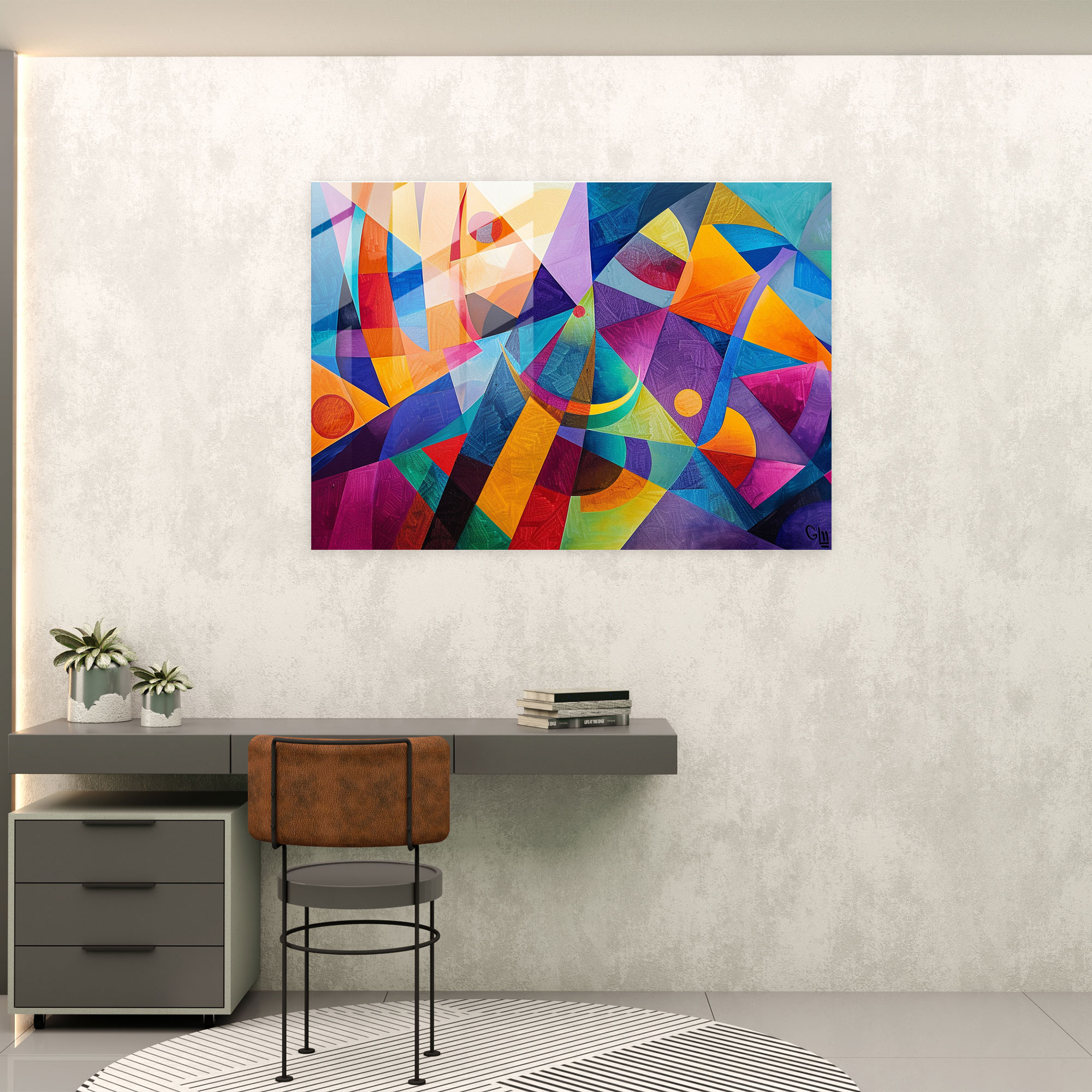 Fovism Art Style Glass Print - Fovism, Glass Art, Fovism Art Style, Home Decoration