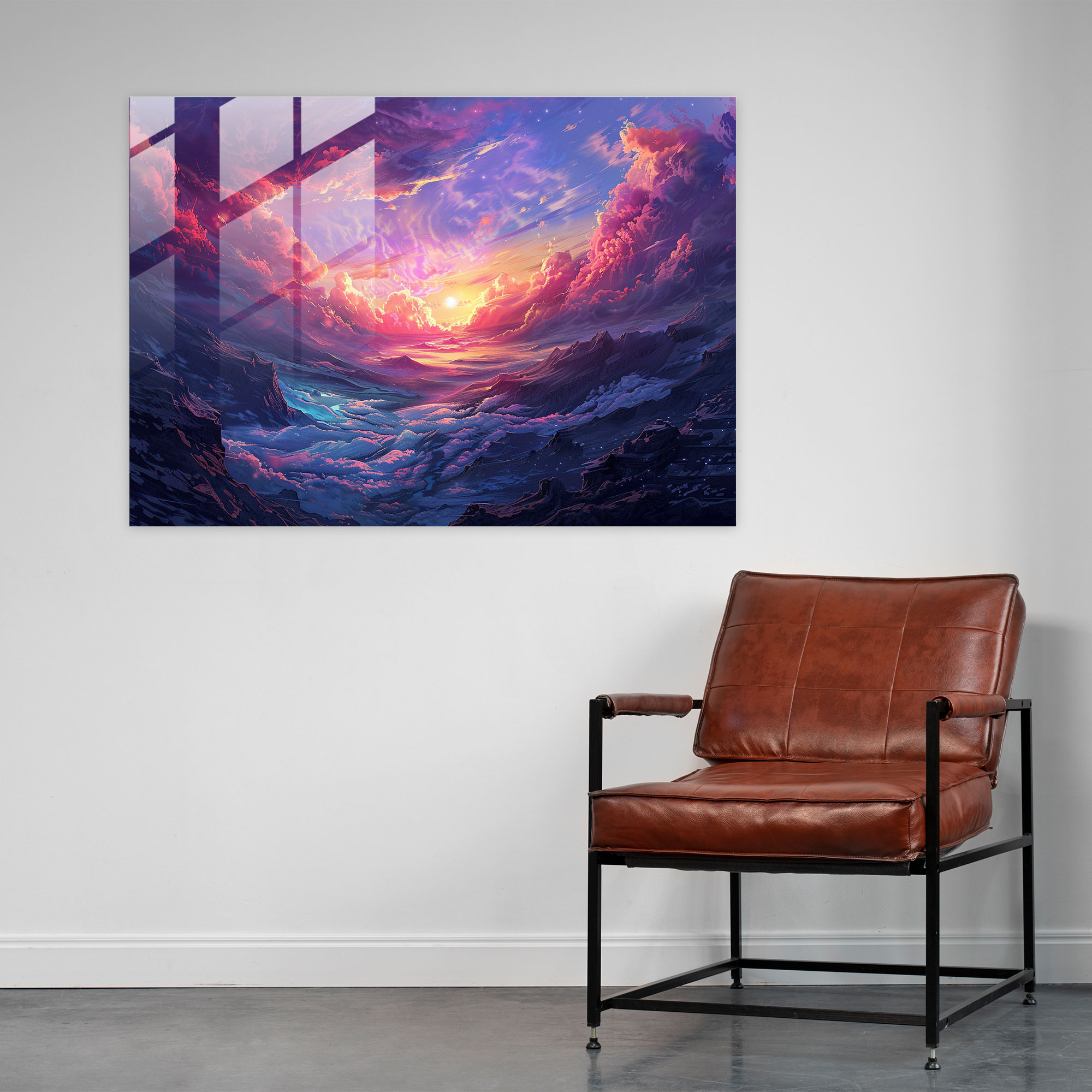 Fovism Art Style Wall Decoration - Fovism, Wall Decoration, Bold Contrasts, Glass Art