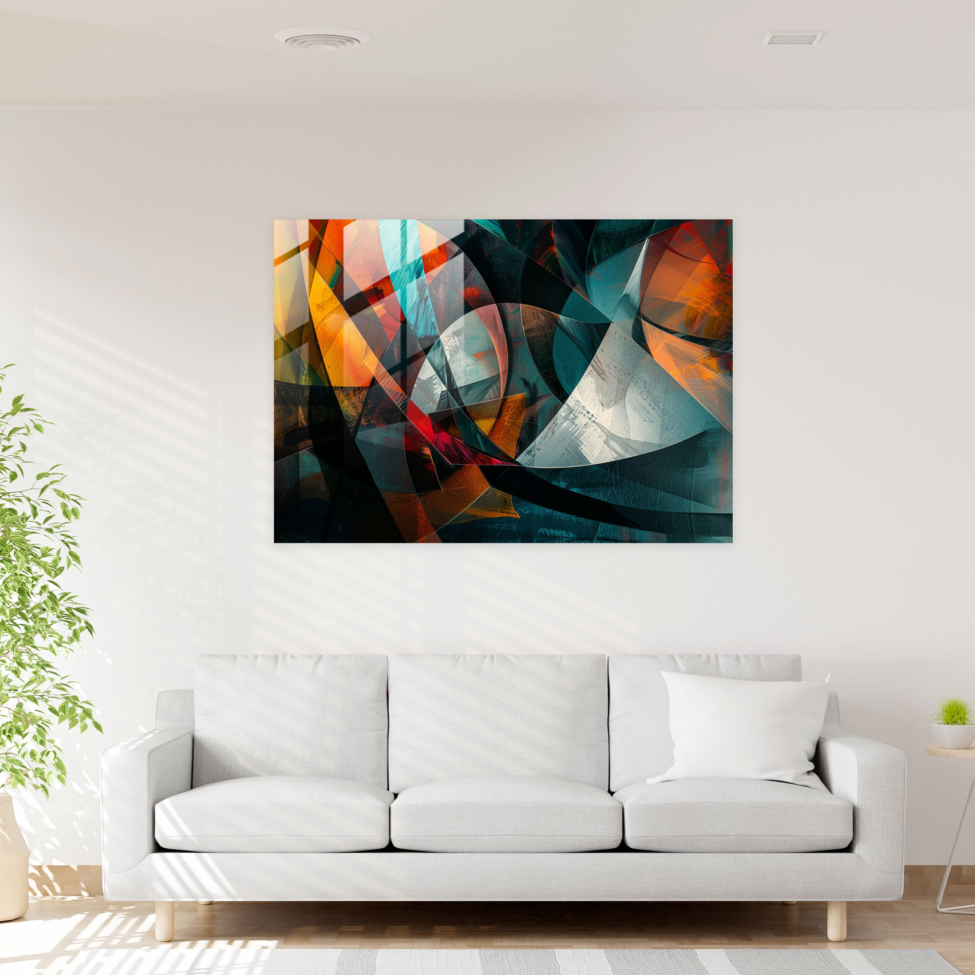 Intense Color Fovism Glass Art - Fovism, Glass Art, Modern Art, Home Decoration