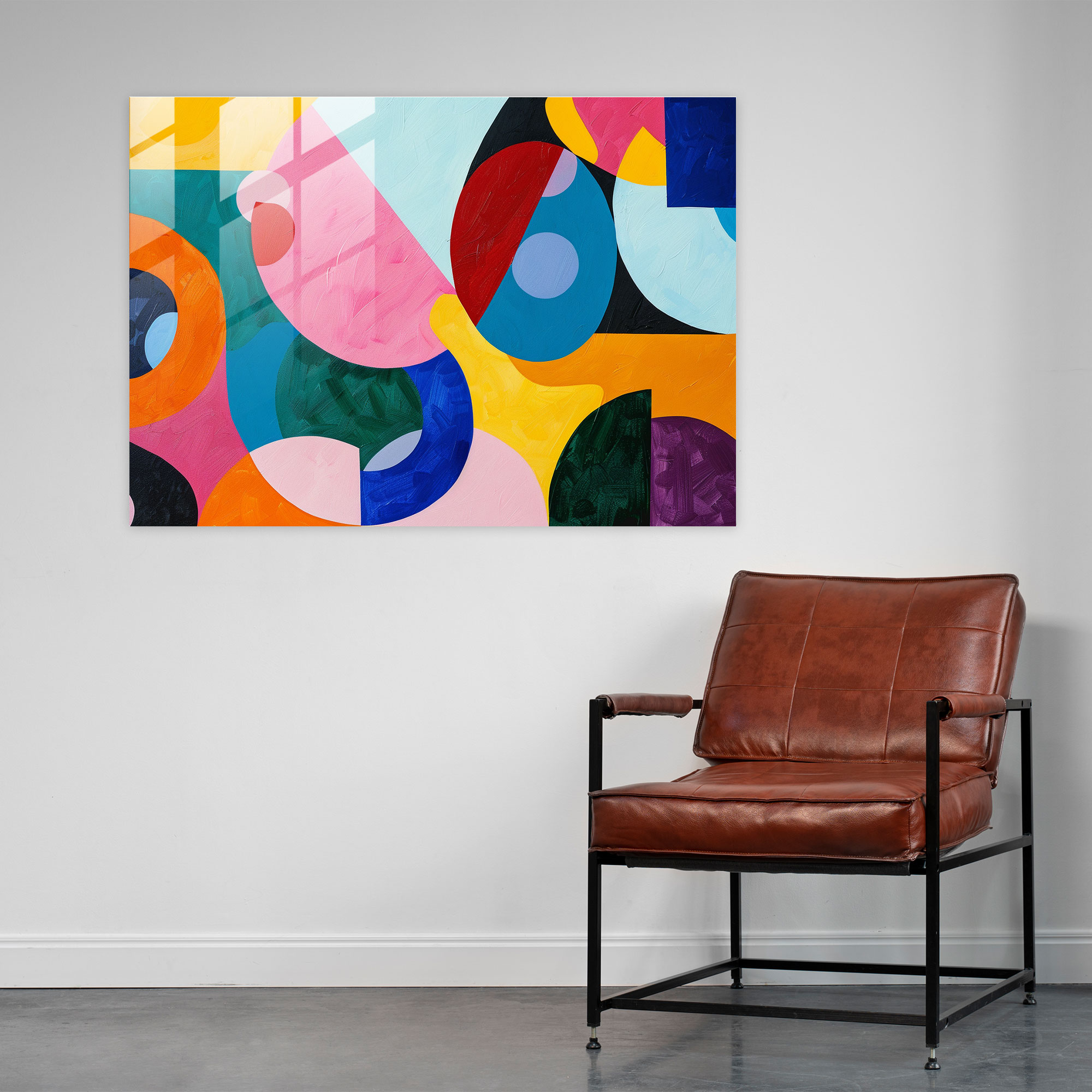 Fovism Art Style Glass Print - Fovism, Glass Print, Glass Wall Art, Glass Art