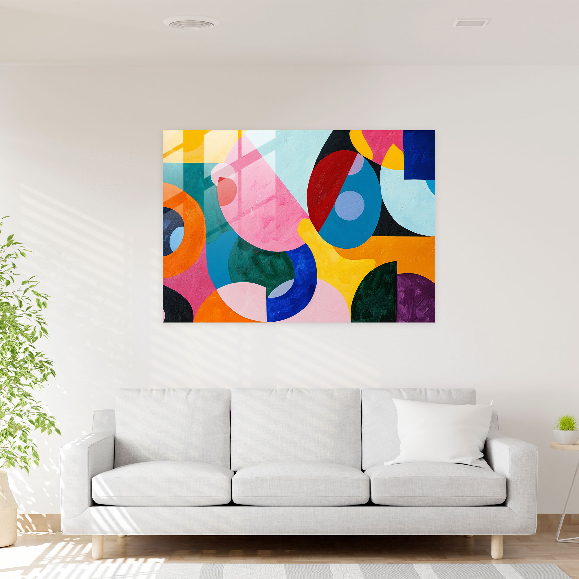 Fovism Art Style Glass Print - Fovism, Glass Print, Glass Wall Art, Glass Art