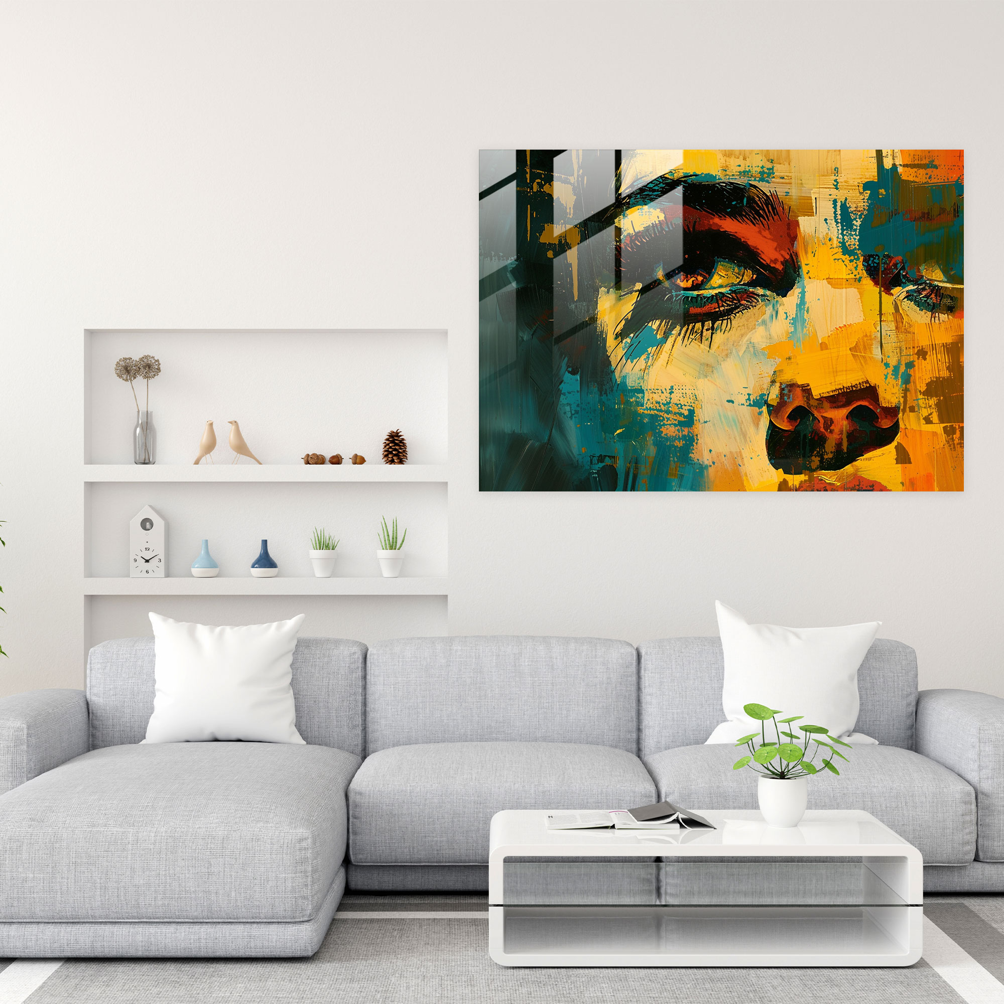 Fovism Art Style Glass Wall Art - Fovism, Glass Art, Glass Wall Art, Home Decoration
