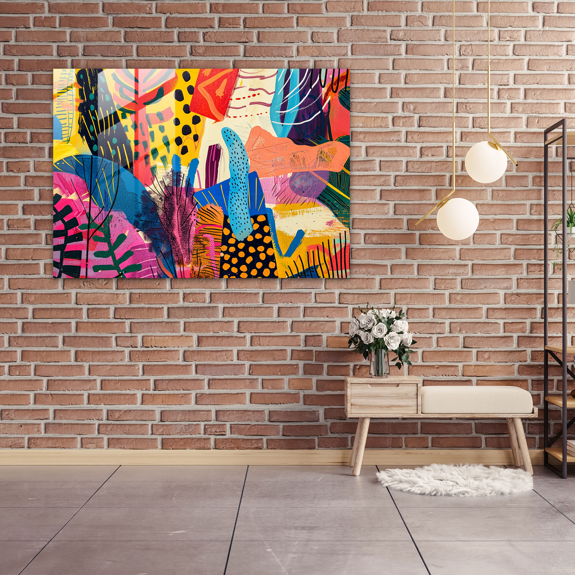 Fovism Art Style Glass Art - Fovism, Modern Art, Home Decoration, Glass Art