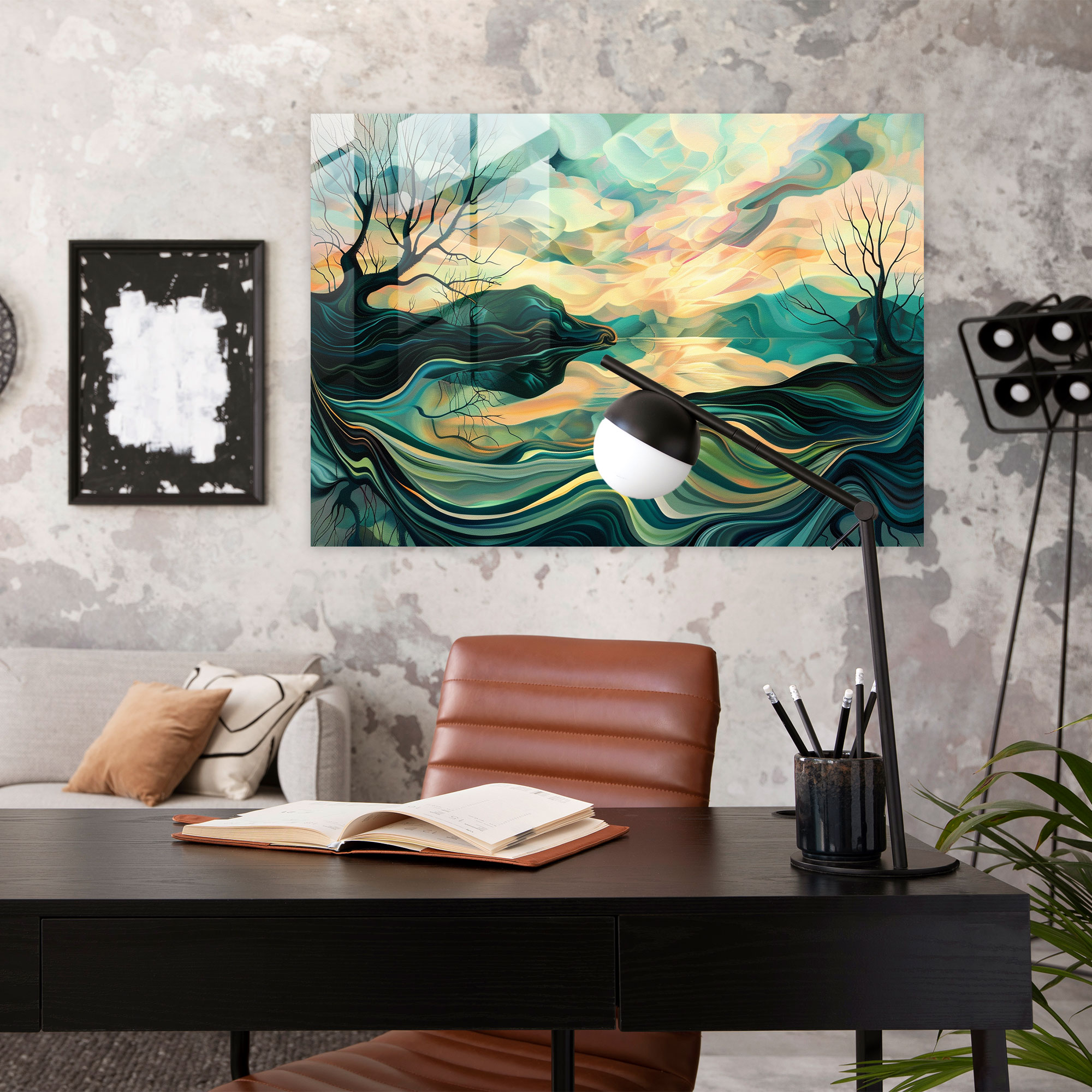 Fovism Art Style Glass Print - Fovism, Modern Art, Fovism Art Style, Glass Print