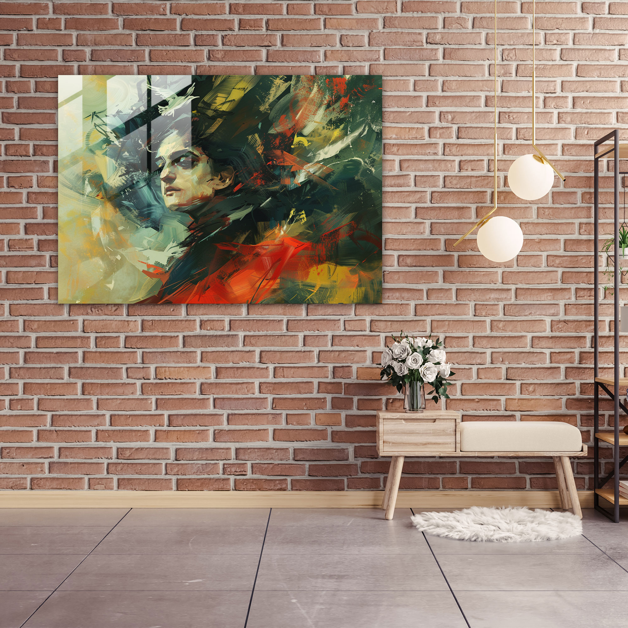 Fovism Art Style Glass Wall Art - Fovism, Wall Decoration, Fovism Art Style, Home Decoration