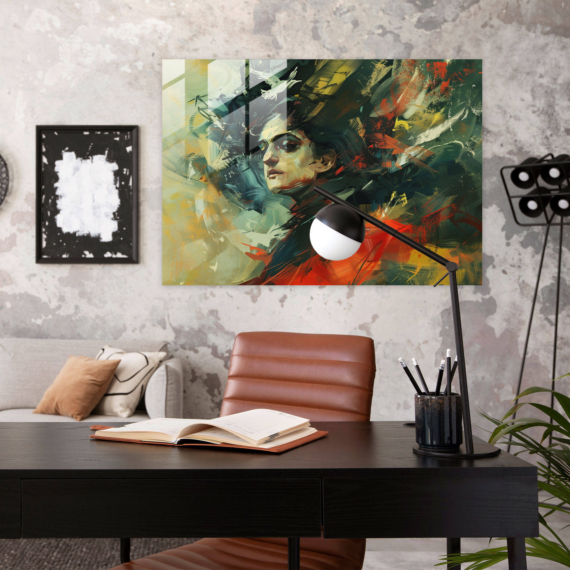Fovism Art Style Glass Wall Art - Fovism, Wall Decoration, Fovism Art Style, Home Decoration