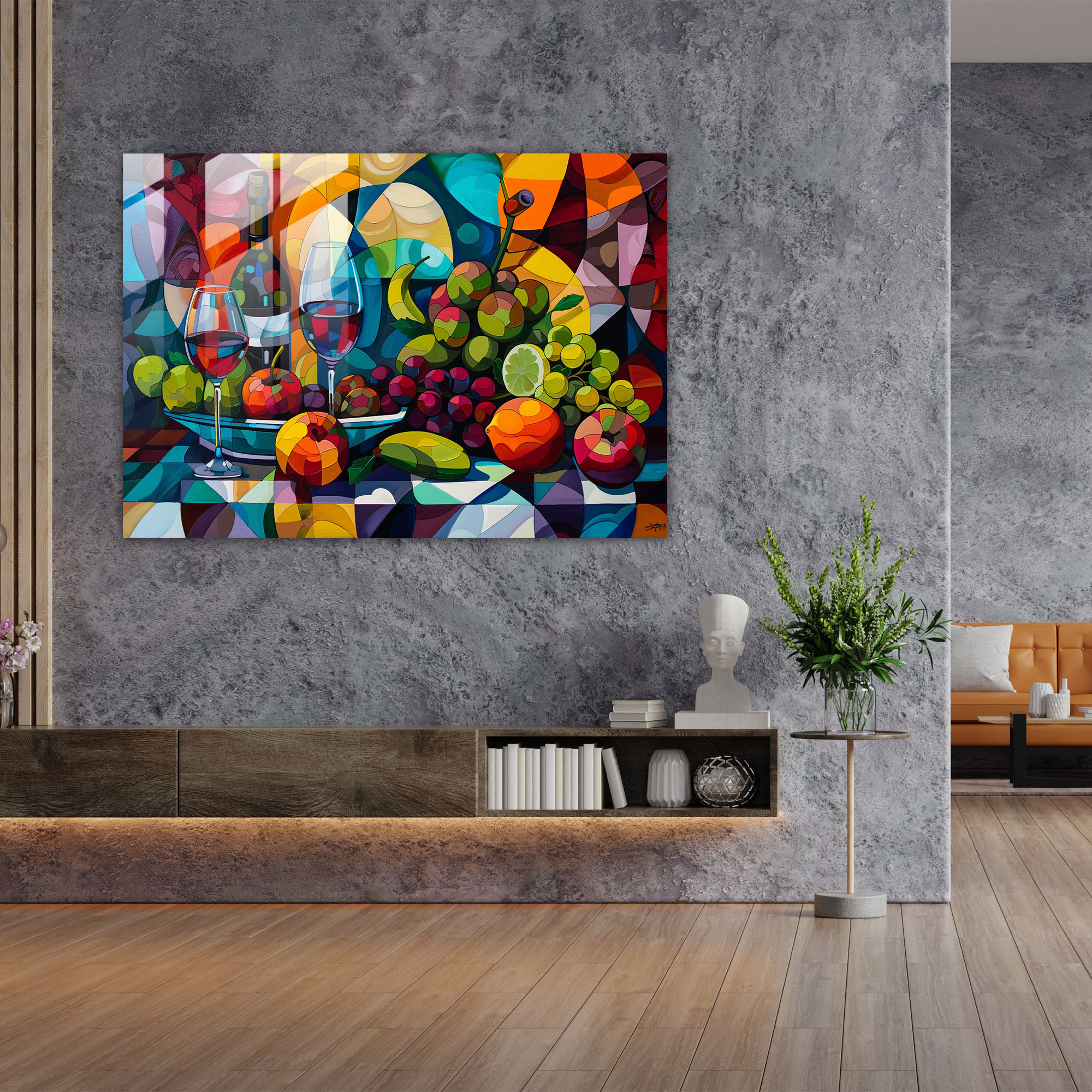 Fovism Art Style Glass Art - Fovism, Home Decoration, Fovism Art Style, Glass Art
