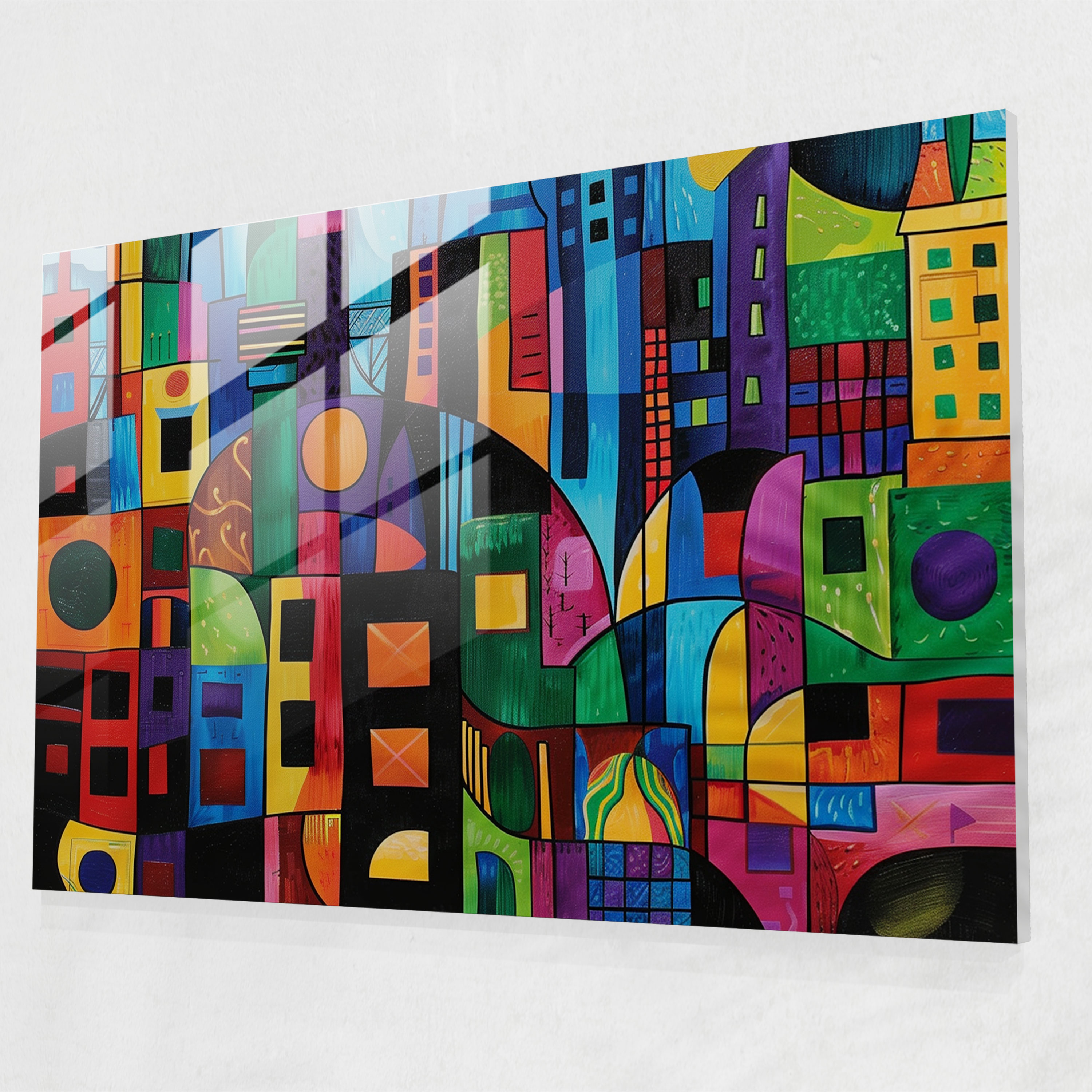 Fovism Art Style Glass Print - Fovism, Modern Art, Fovism Art Style, Glass Wall Art