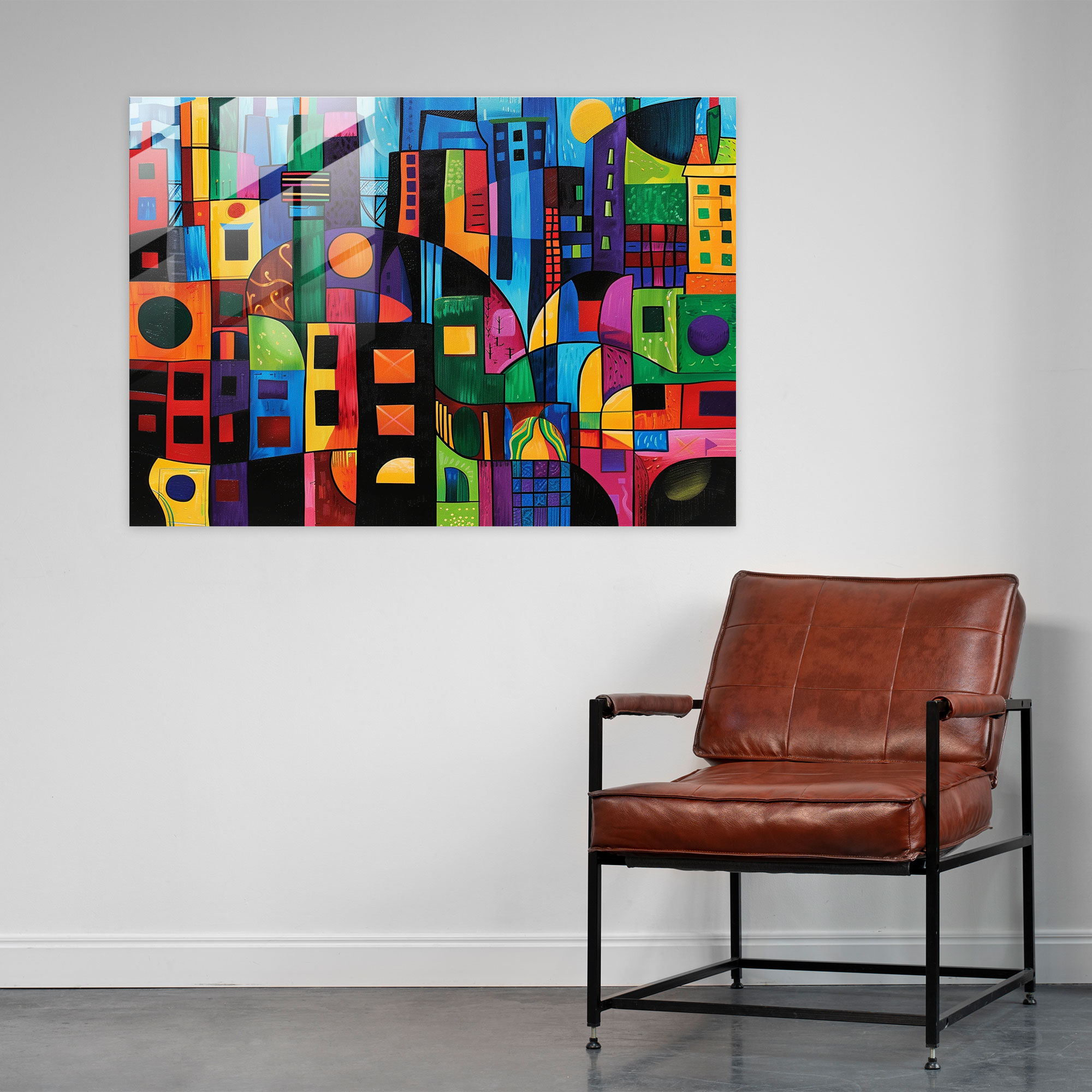 Fovism Art Style Glass Print - Fovism, Modern Art, Fovism Art Style, Glass Wall Art