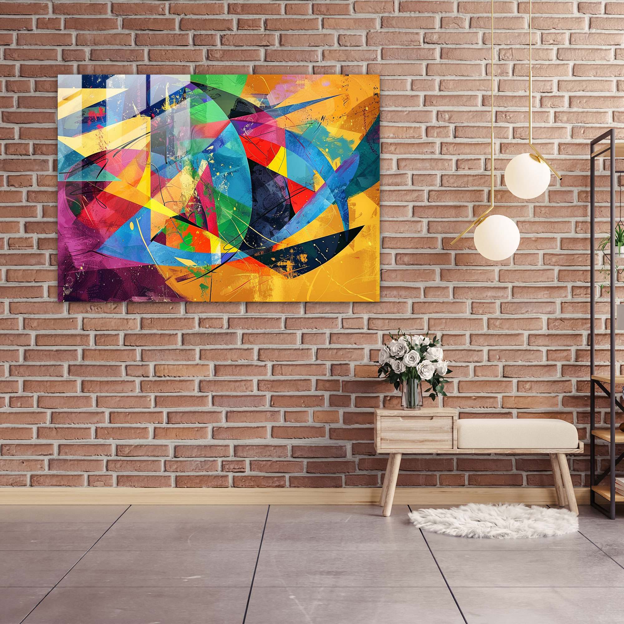 Fovism Art Style Glass Wall Art - Fovism, Fovism Art Style, Home Decoration, Glass Wall Art