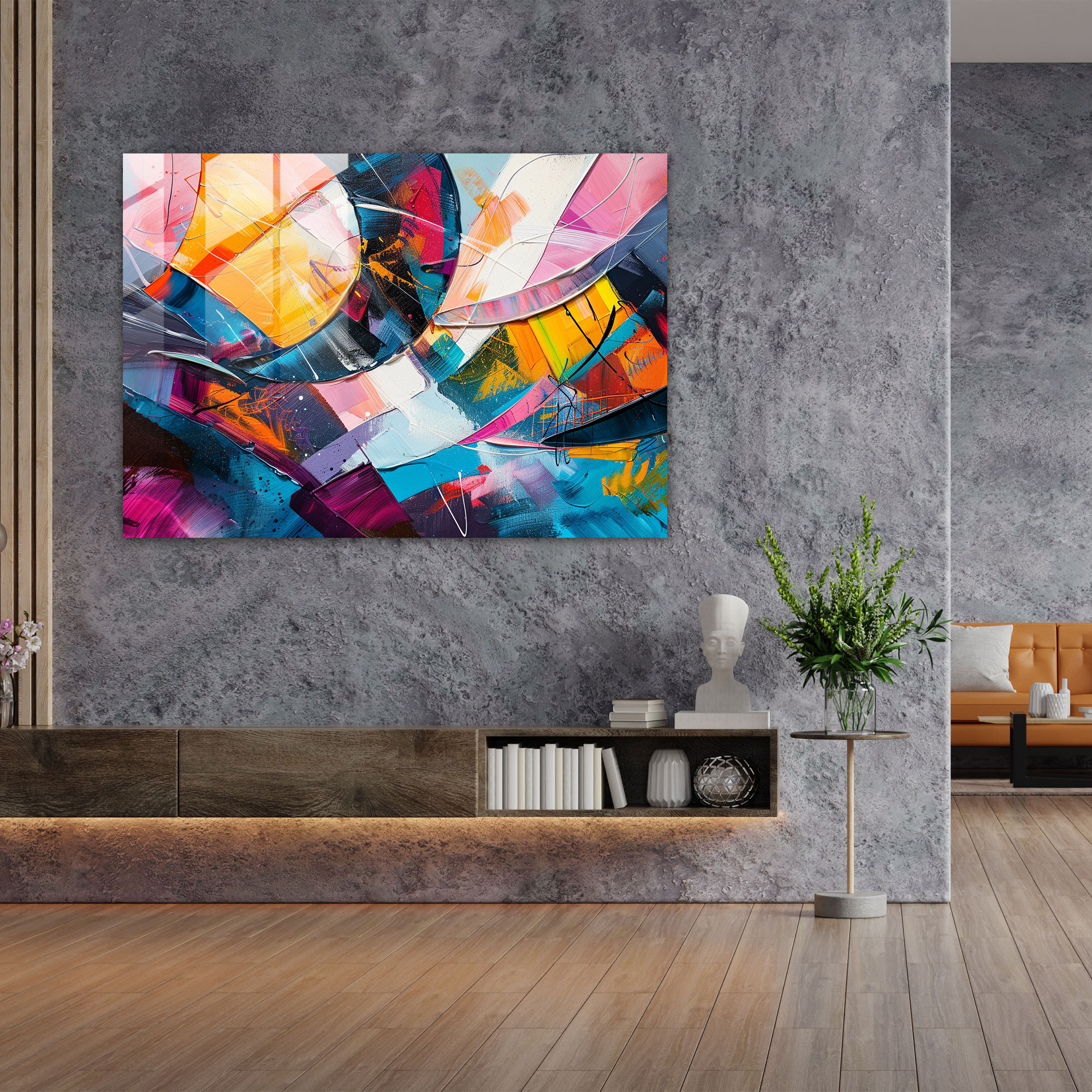 Fovism Art Style Wall Decoration - Fovism, Glass Print, Wall Decoration, Fovism Art Style