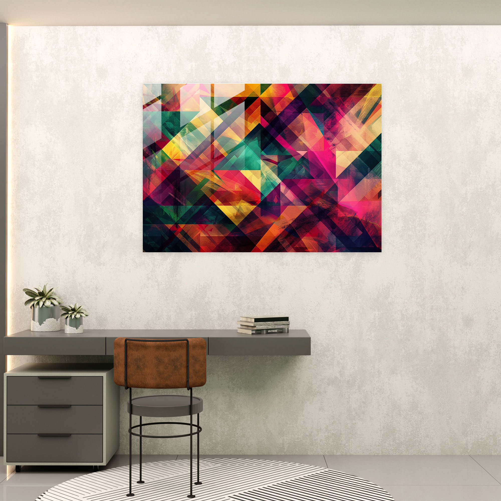 Fovism Wall Decoration - Fovism, Wall Decoration, Glass Print, Modern Art