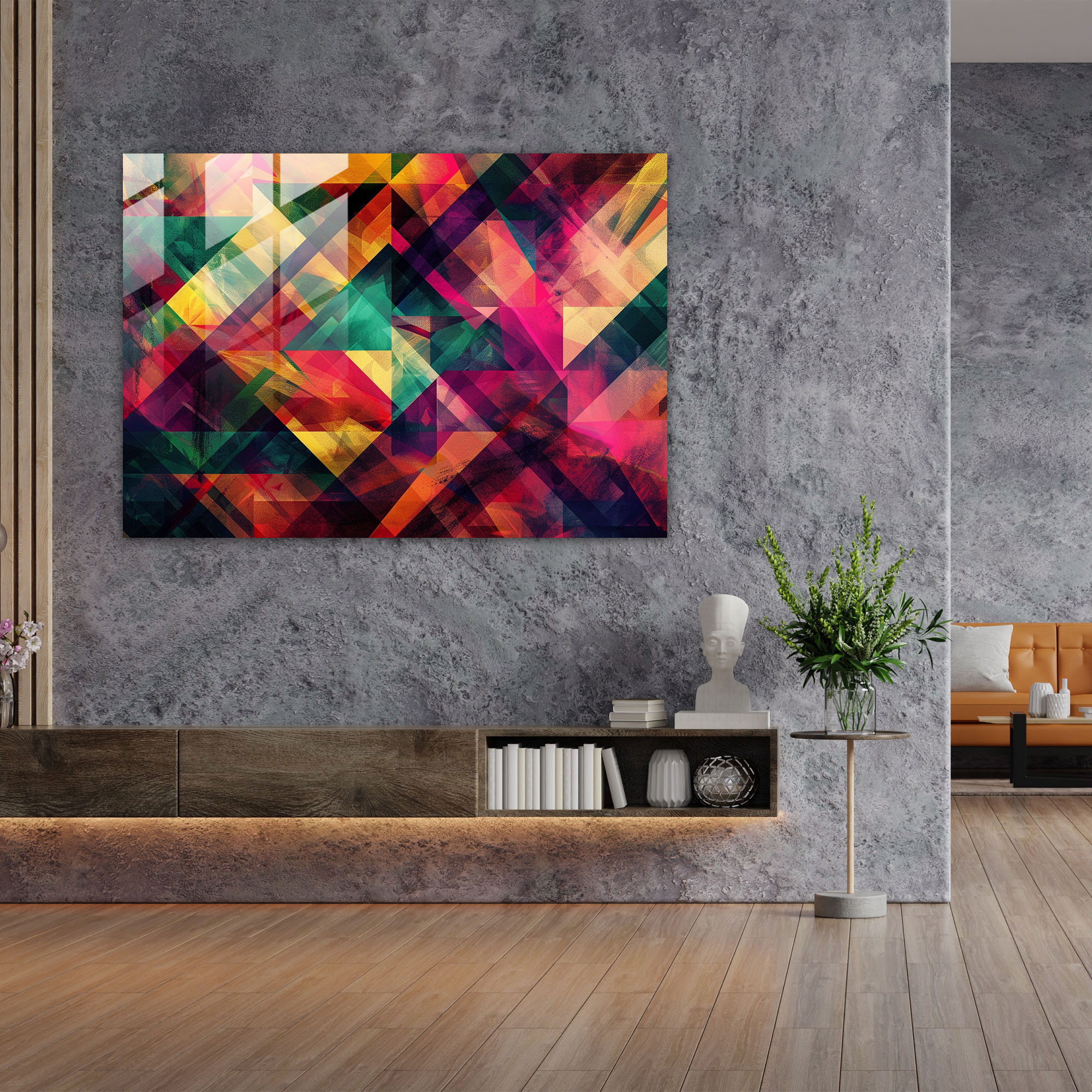 Fovism Wall Decoration - Fovism, Wall Decoration, Glass Print, Modern Art