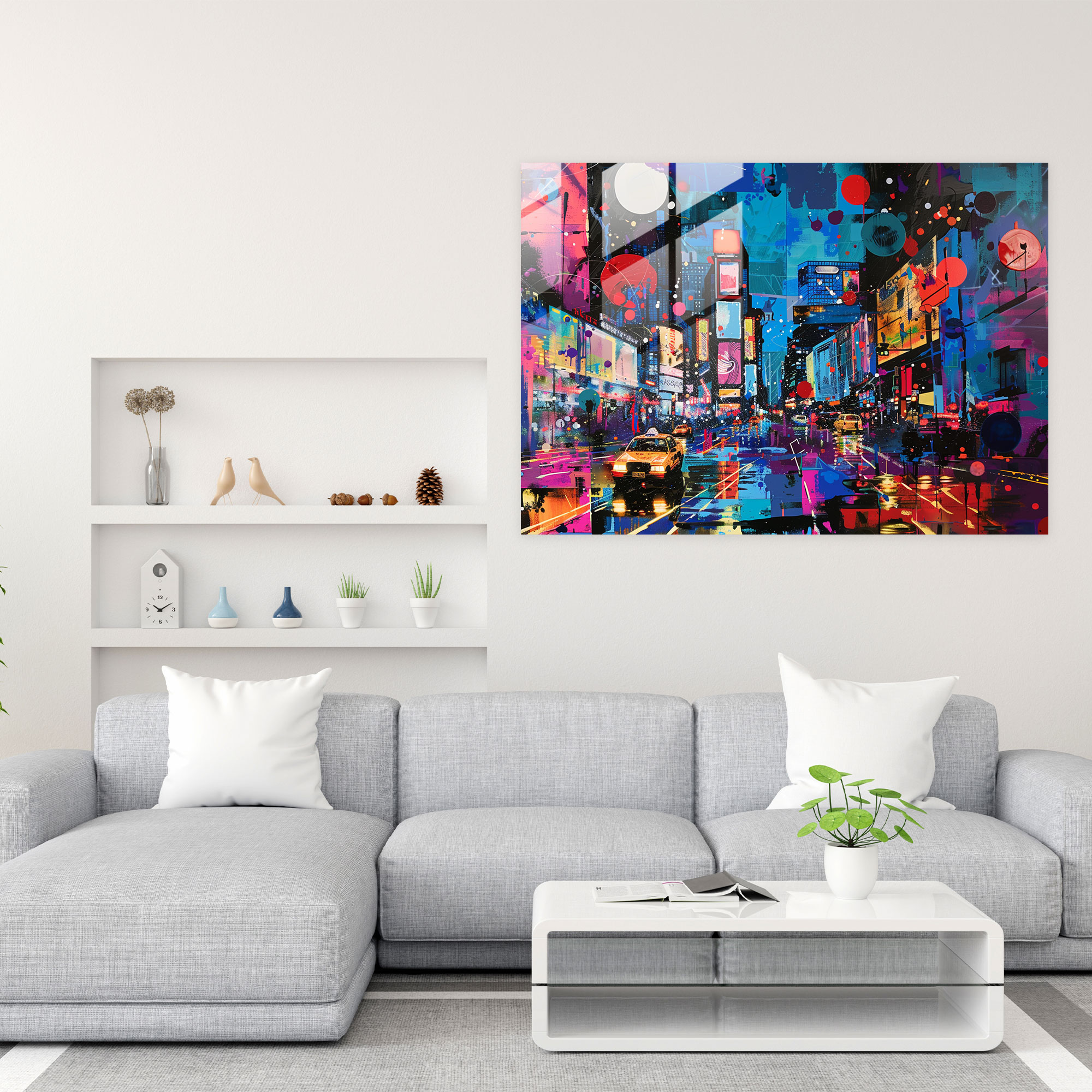 Fovism Glass Print - Fovism, Fovism Art Style, Modern Art, Glass Wall Art