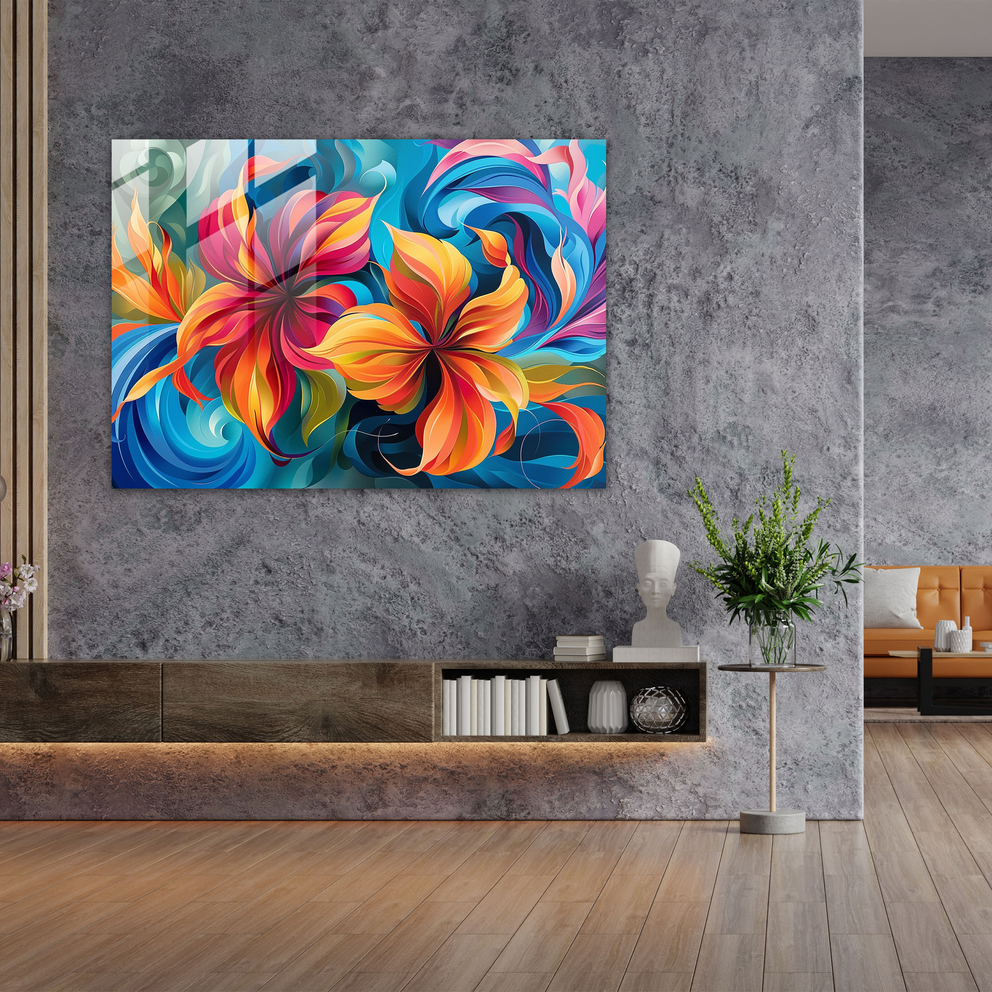 Fovism Glass Print - Fovism, Glass Print, Fovism Art Style, Modern Art