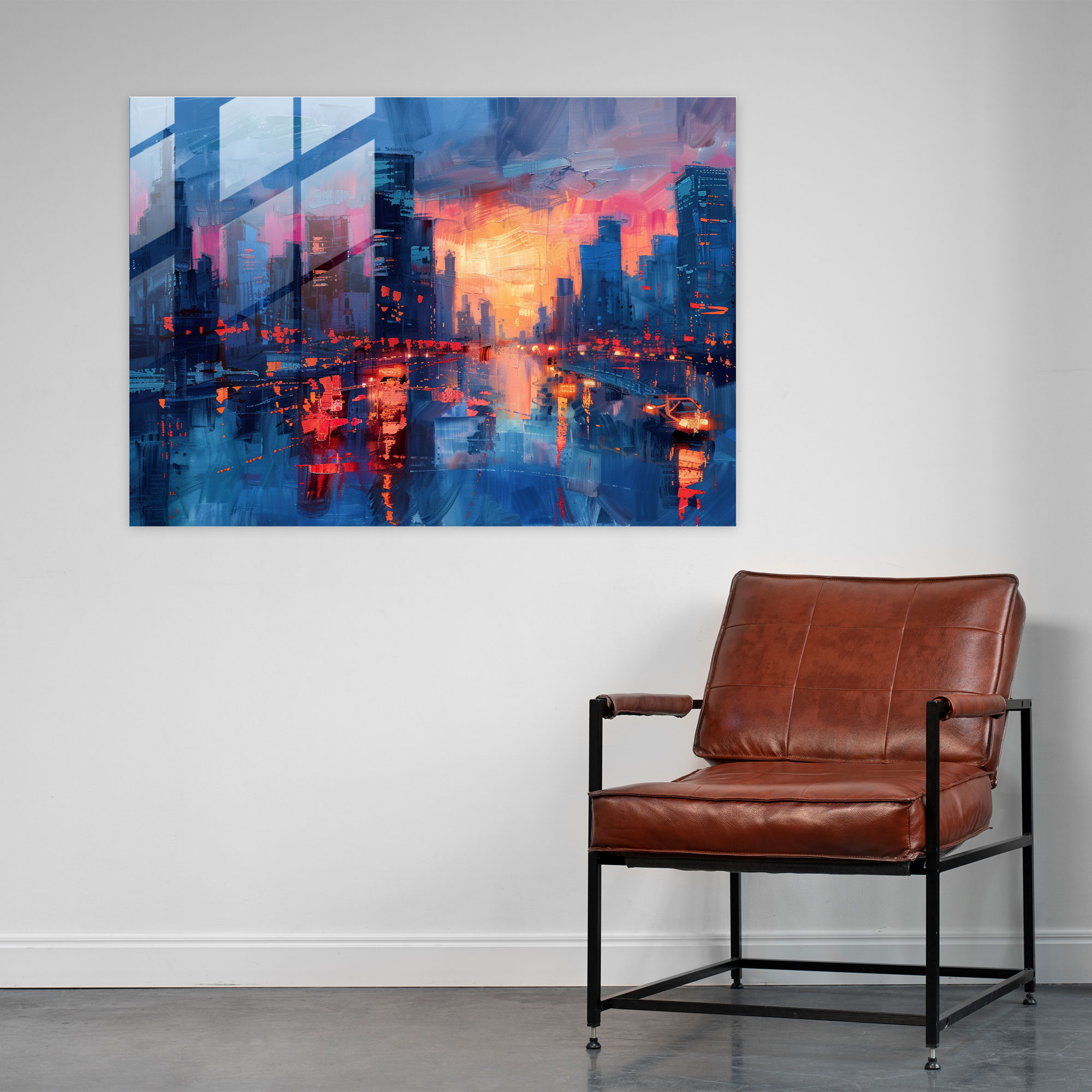 Fovism Art Style Glass Wall Art - Fovism, Home Decoration, Fovism Art Style, Glass Wall Art