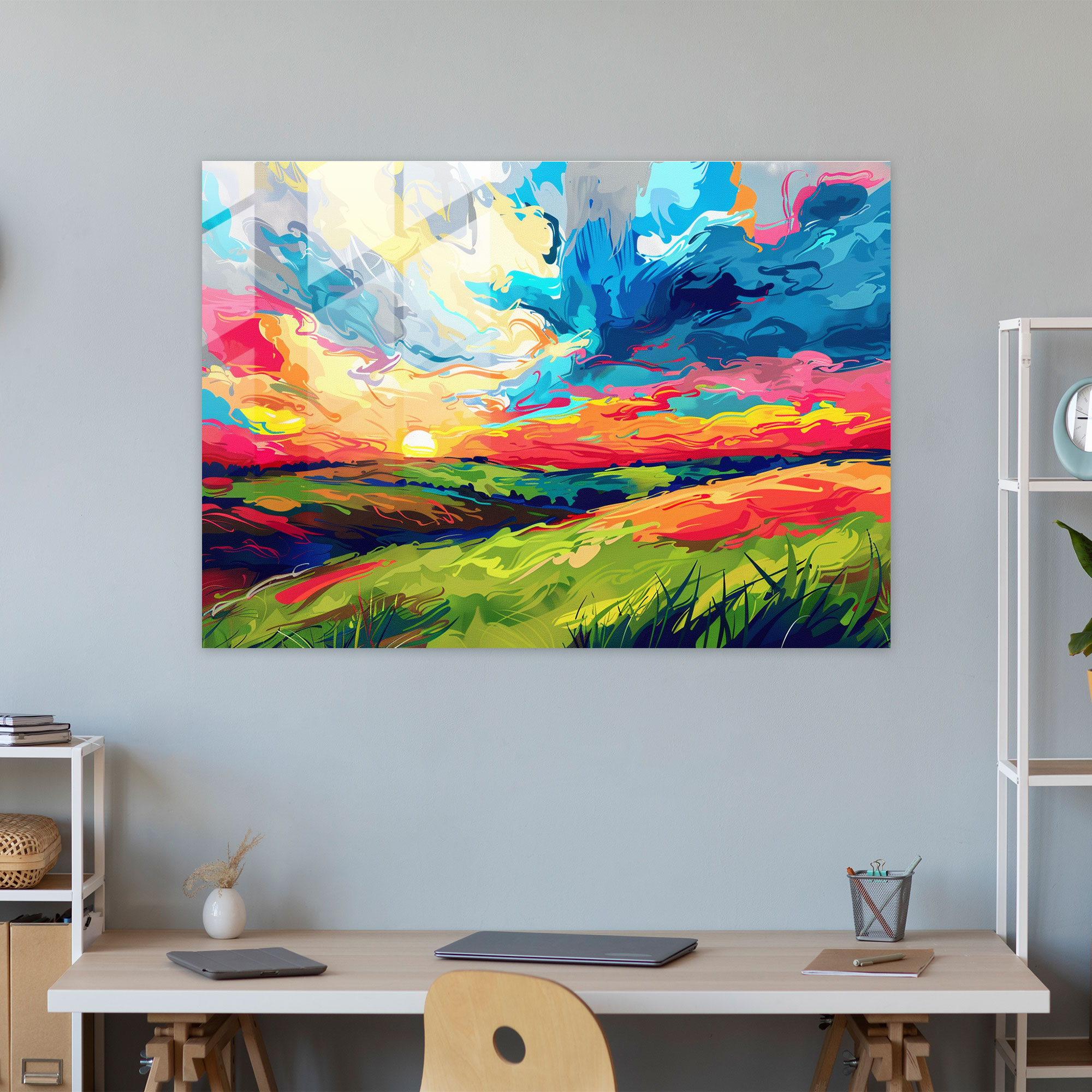 Fovism Art Style Glass Print - Fovism, Glass Print, Fovism Art Style, Home Decoration