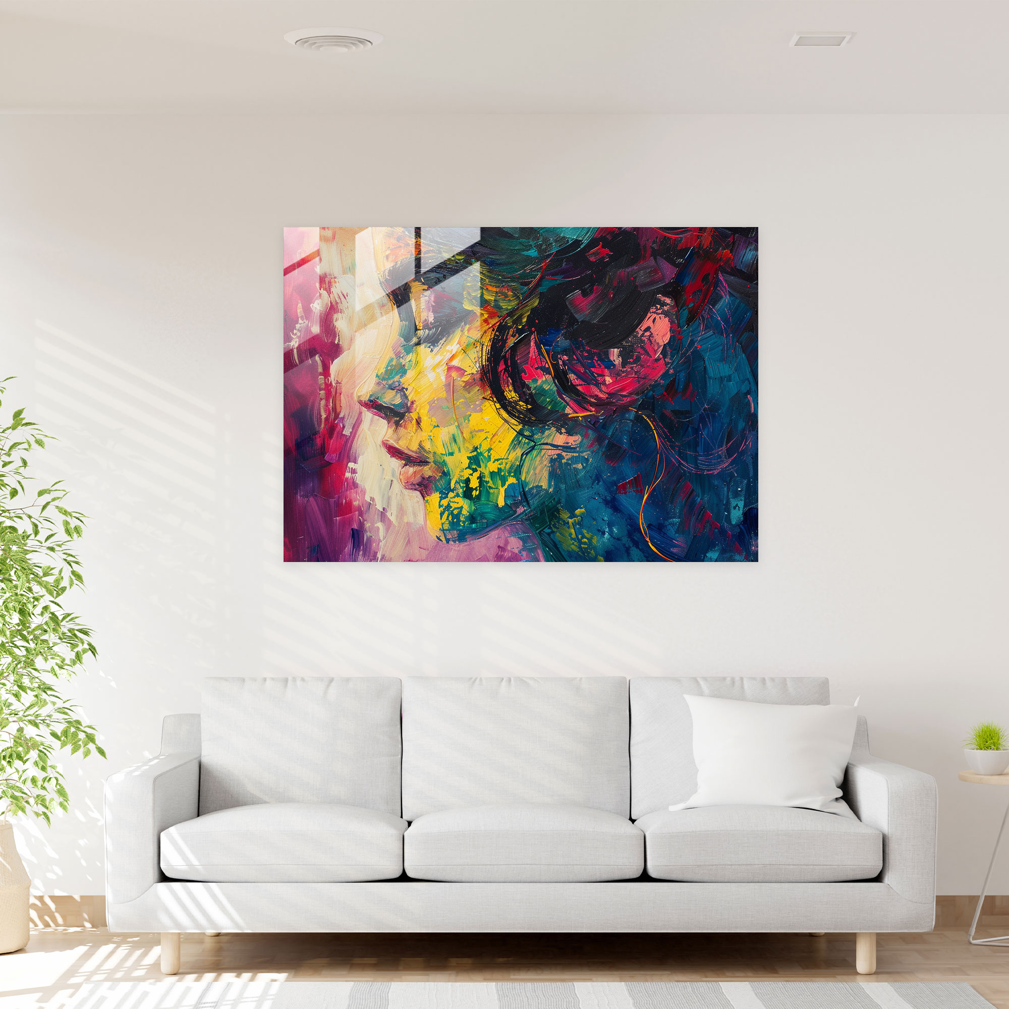 Fovism Art Style Glass Wall Art - Fovism, Home Decoration, Glass Wall Art, Wall Decoration