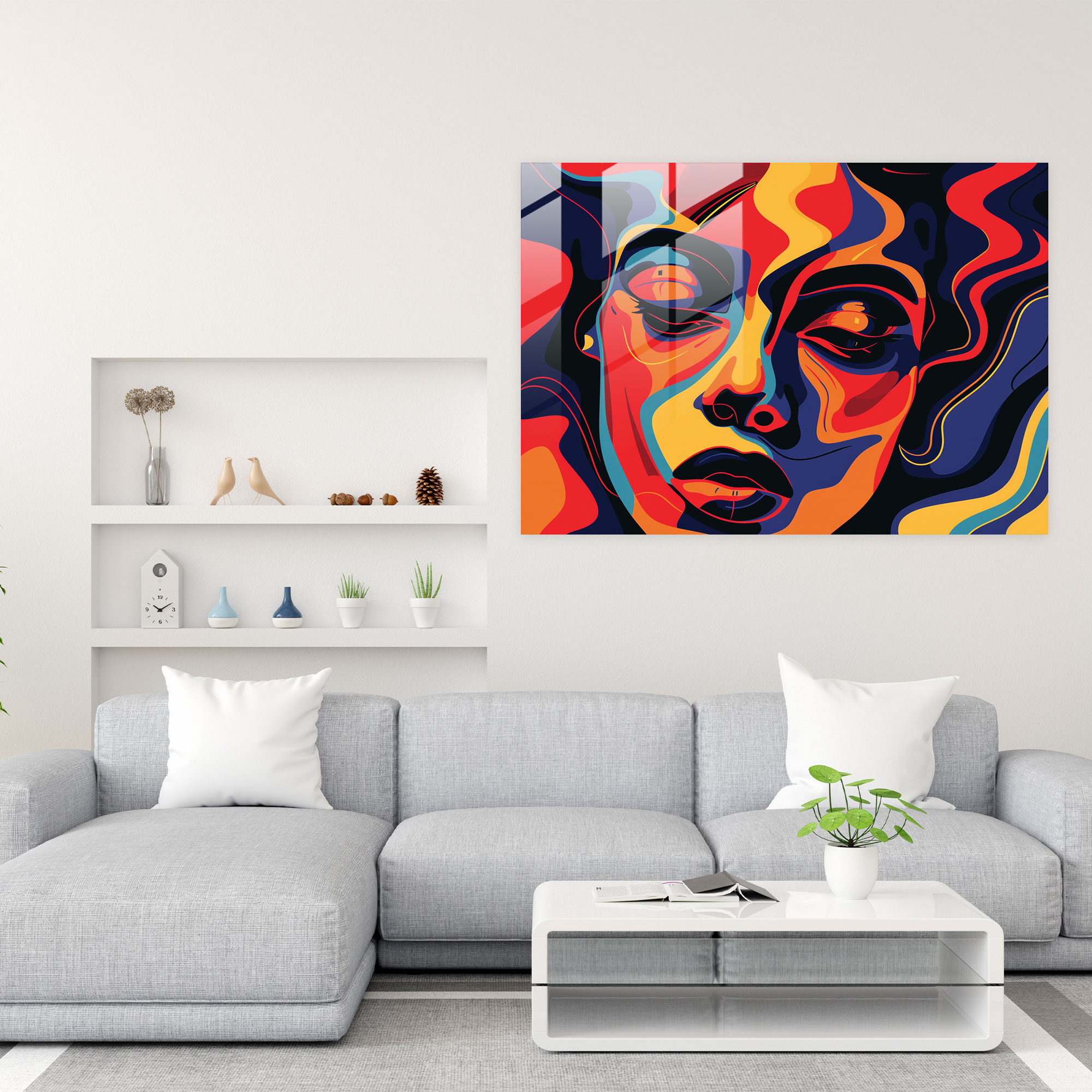 Fovism Art Style Glass Art - Fovism, Wall Decoration, Home Decoration, Modern Art