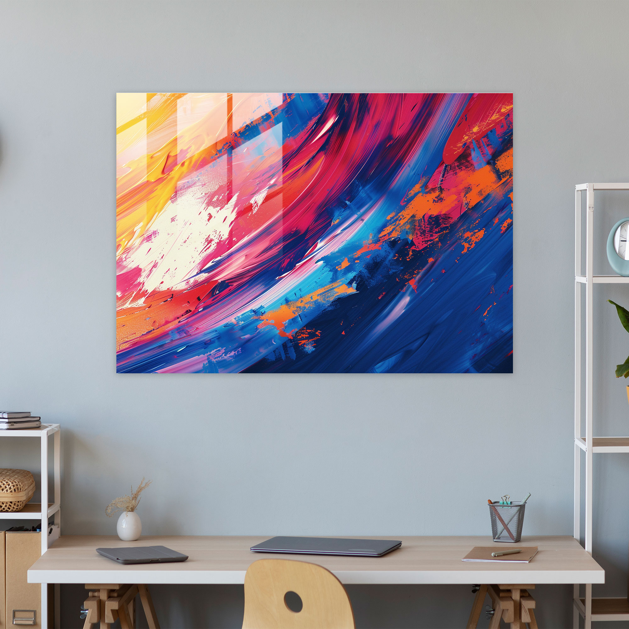 Fovism Glass Wall Art Modern Art - Fovism, Glass Wall Art, Glass Print, Fovism Art Style