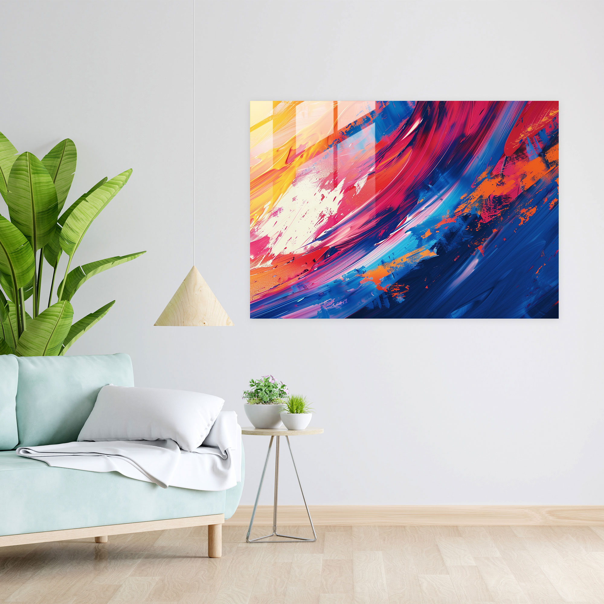 Fovism Glass Wall Art Modern Art - Fovism, Glass Wall Art, Glass Print, Fovism Art Style