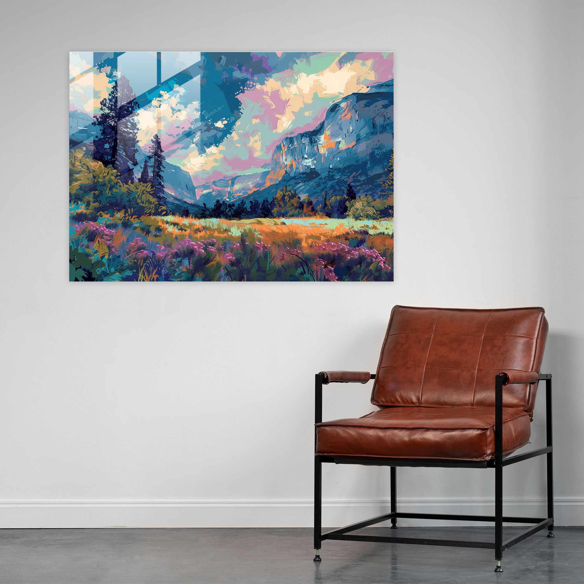 Fovism Glass Art Wall Decoration - Fovism, Glass Print, Wall Decoration, Home Decoration