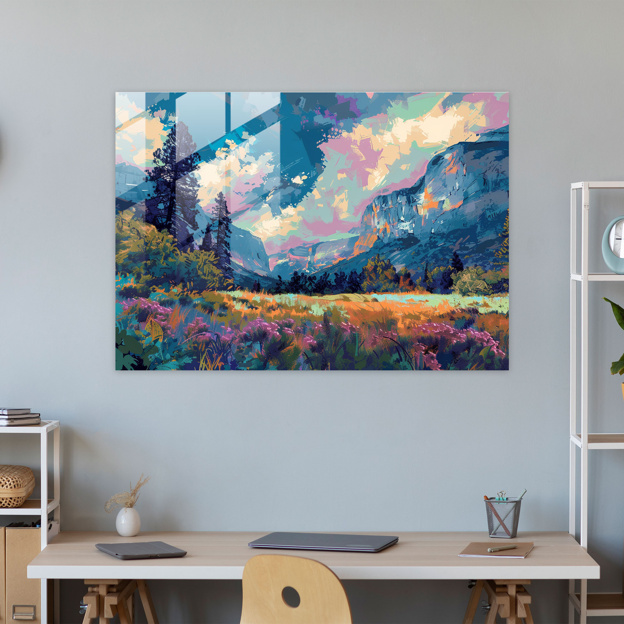 Fovism Glass Art Wall Decoration - Fovism, Glass Print, Wall Decoration, Home Decoration
