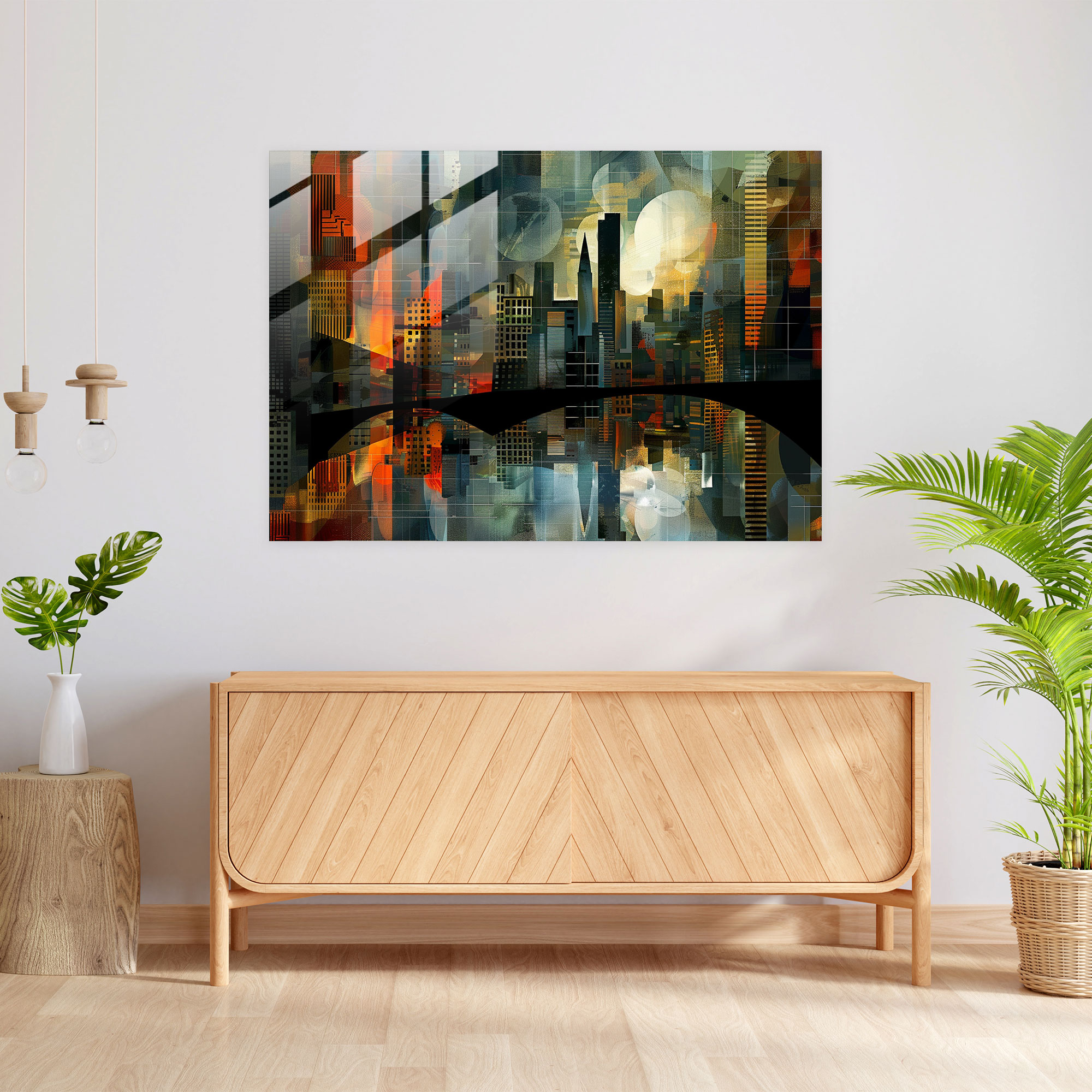 Fovism Glass Wall Art Home Decoration - Fovism, Modern Art, Glass Art, Glass Print