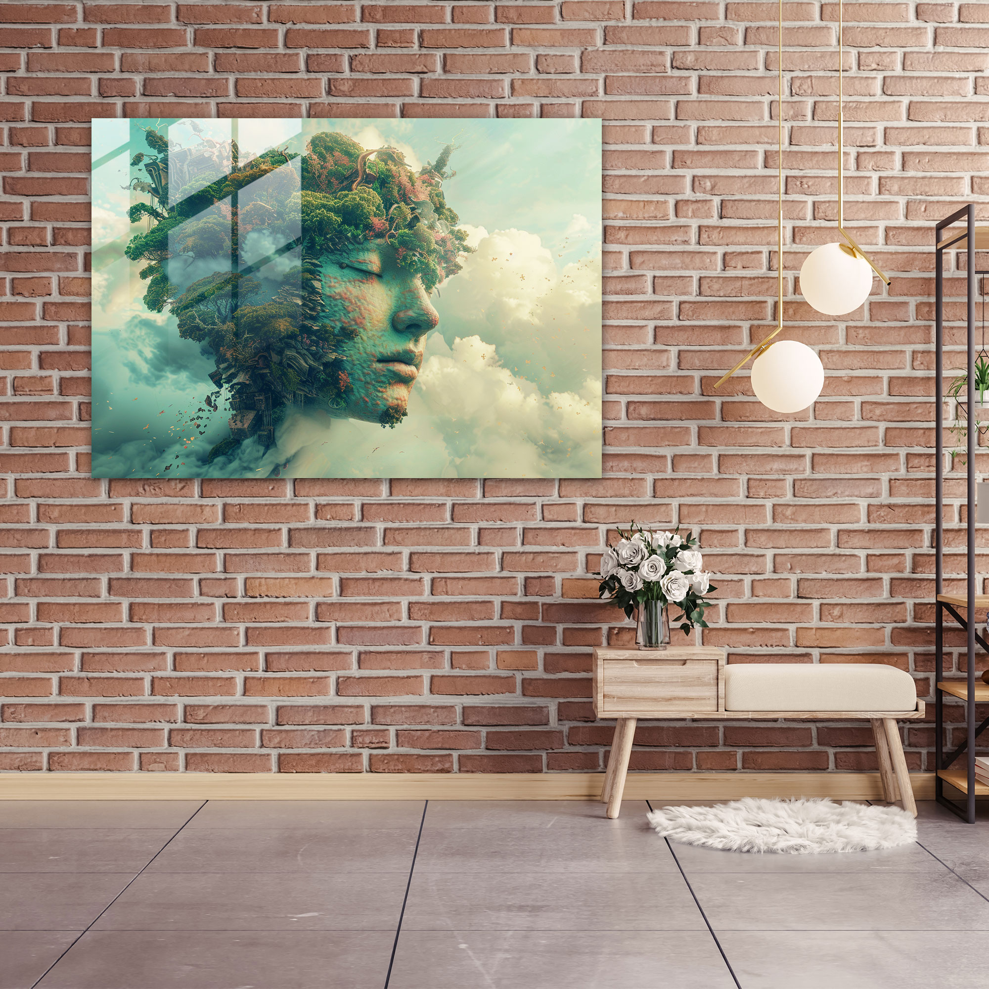 Fovism Glass Print Wall Decoration - Fovism, Glass Wall Art, Wall Decoration, Fovism Art Style