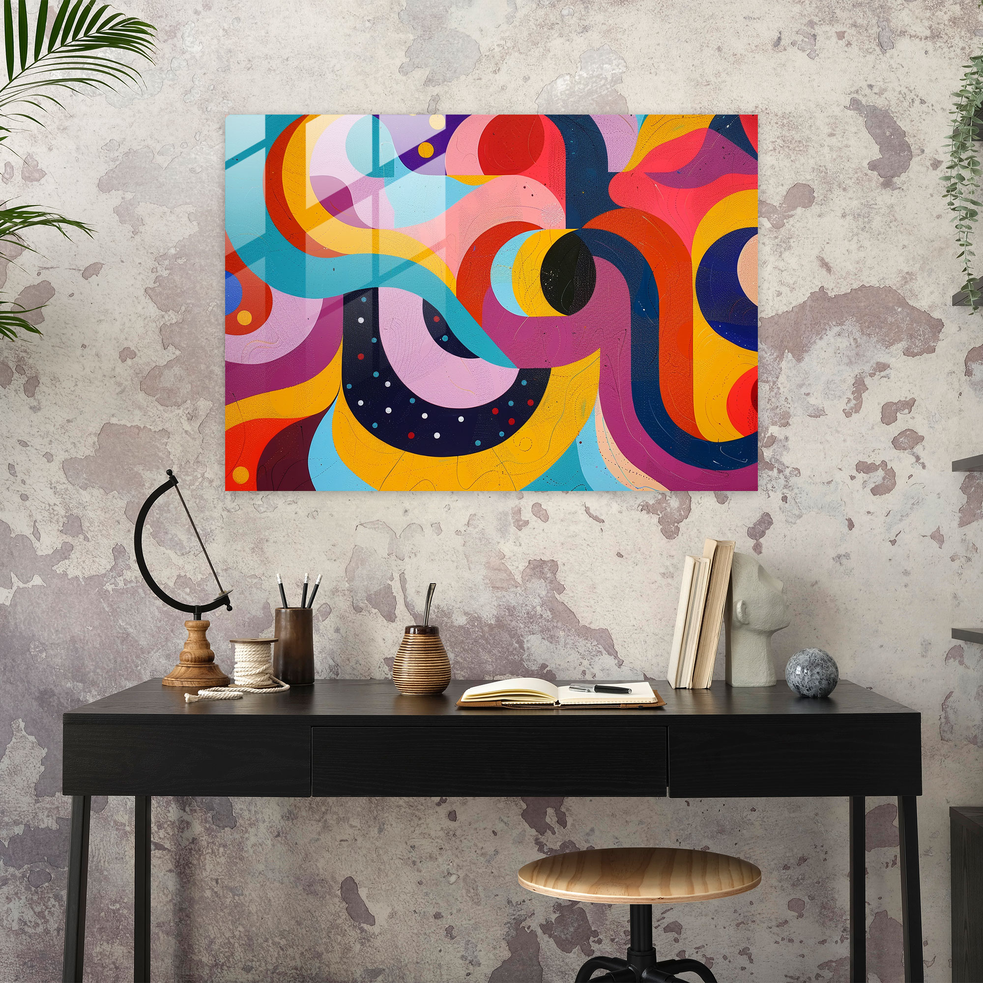 Fovism Glass Wall Art Home Decoration - Fovism, Modern Art, Glass Art, Glass Print