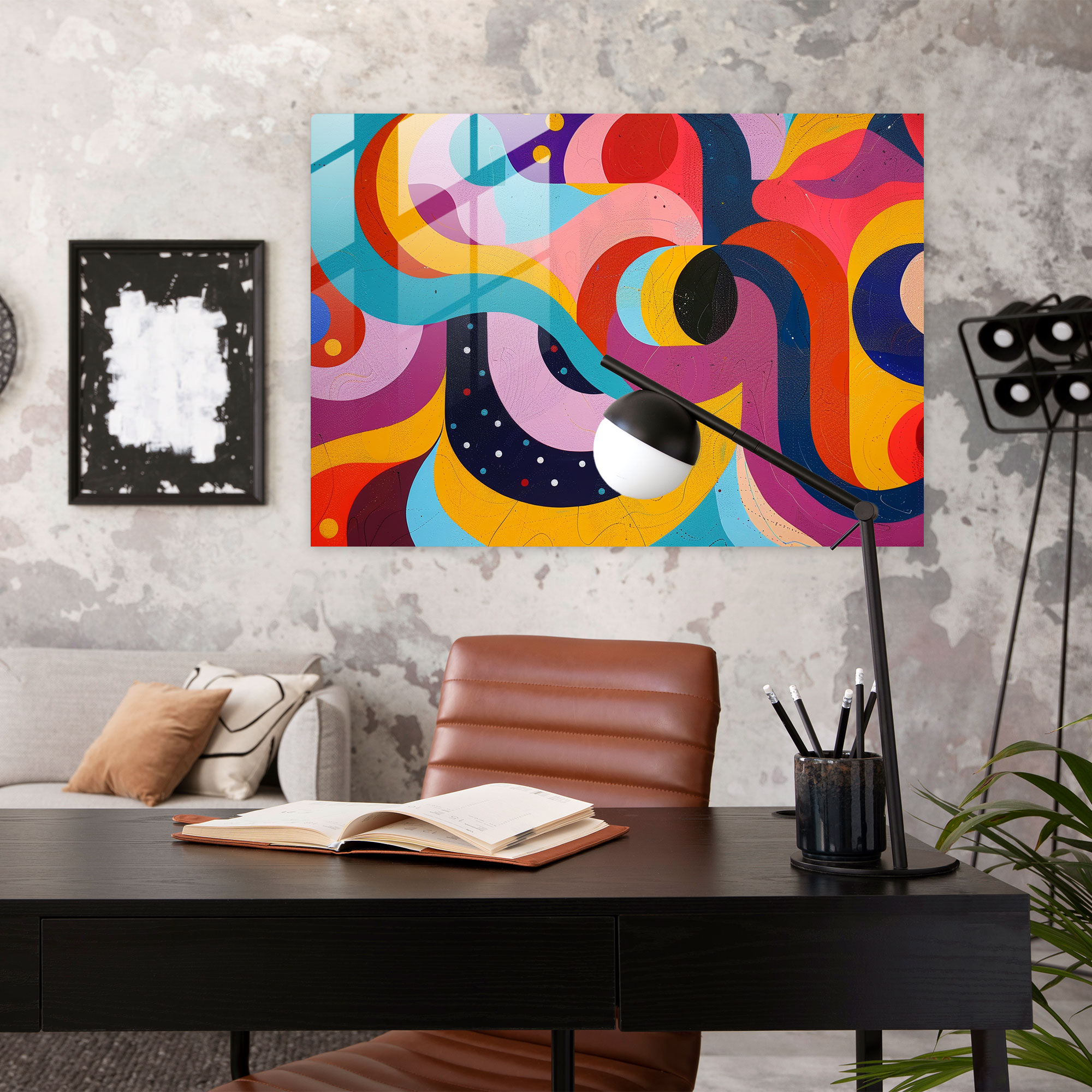 Fovism Glass Wall Art Home Decoration - Fovism, Modern Art, Glass Art, Glass Print