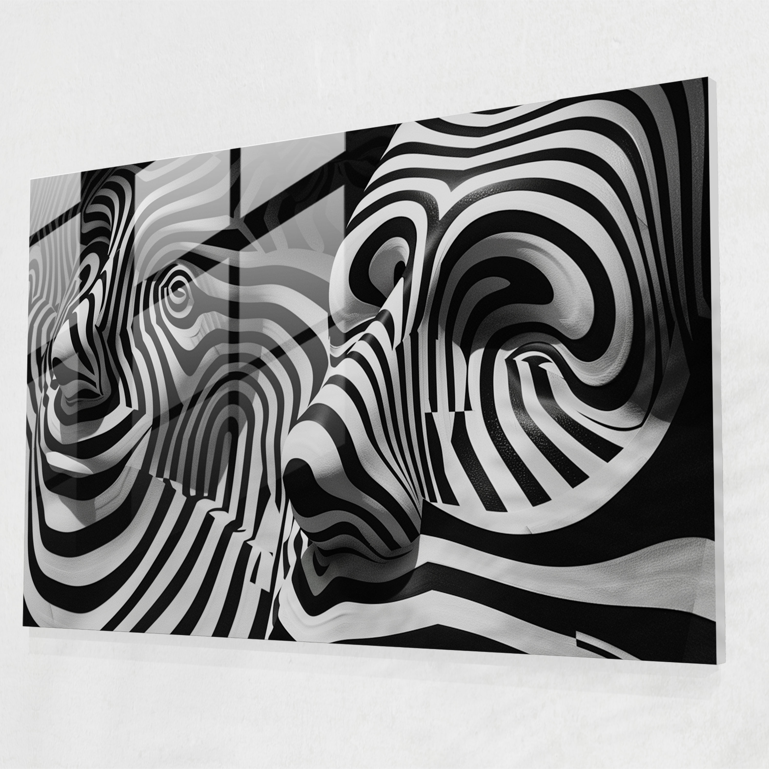 Fovism Glass Art Wall Decoration - Fovism, Glass Art, Glass Print, Wall Decoration