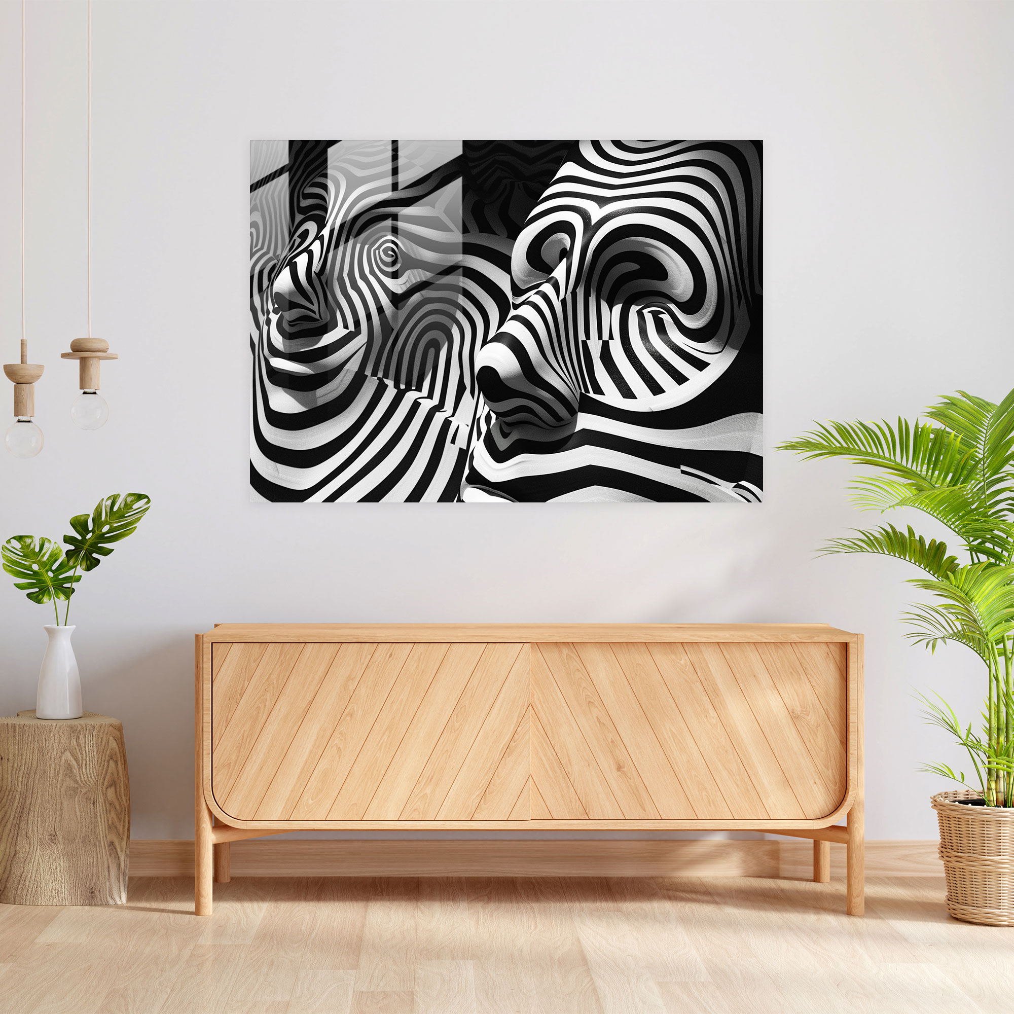 Fovism Glass Art Wall Decoration - Fovism, Glass Art, Glass Print, Wall Decoration