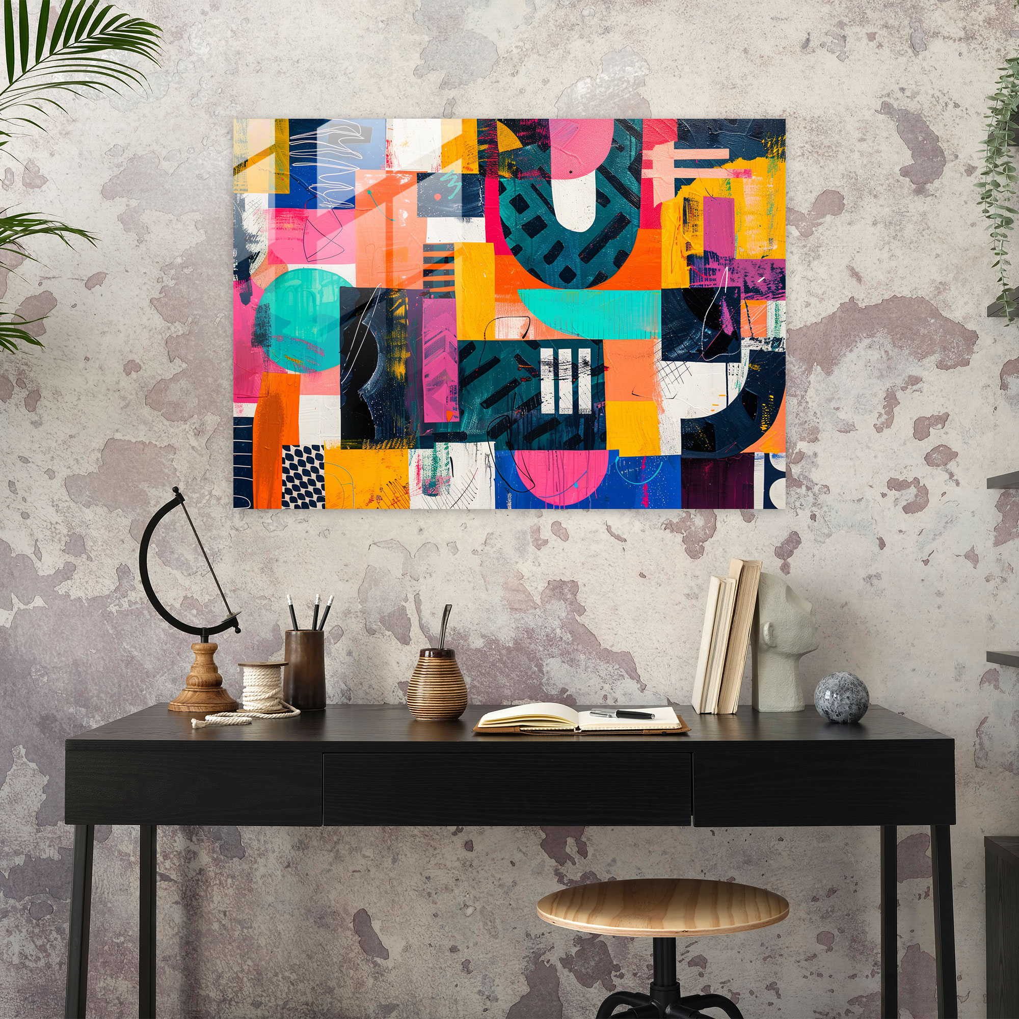 Fovism Art Style Glass Wall Art - Fovism, Glass Wall Art, Home Decoration, Modern Art