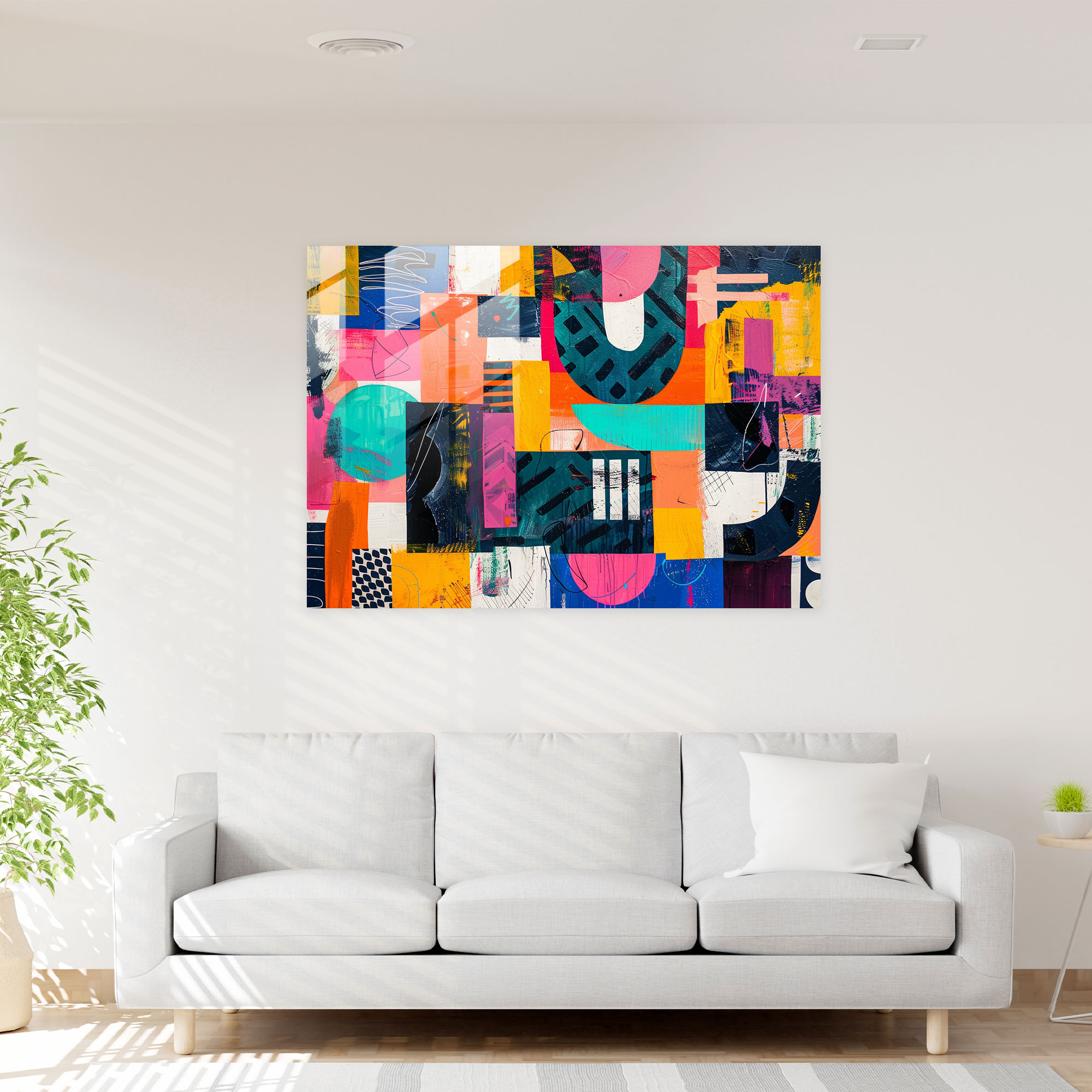 Fovism Art Style Glass Wall Art - Fovism, Glass Wall Art, Home Decoration, Modern Art