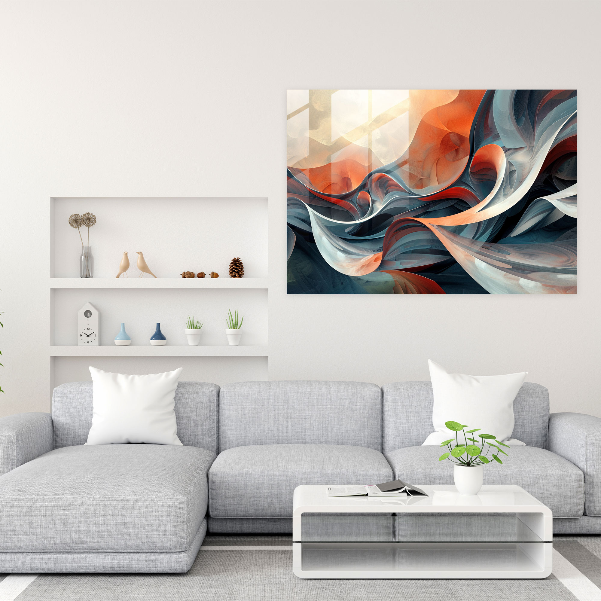 Fovism Art Style Wall Decoration - Fovism, Modern Art, Wall Decoration, Glass Print