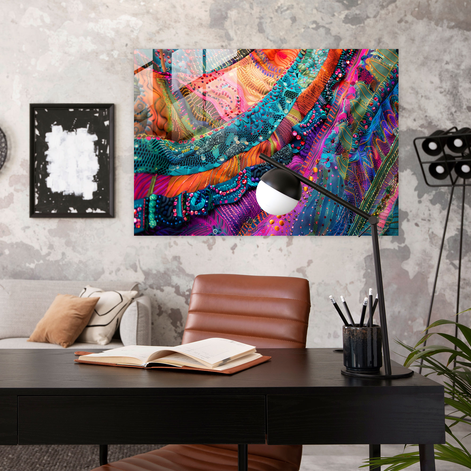 Fovism Art Style Glass Print - Fovism, Home Decoration, Glass Art, Glass Print