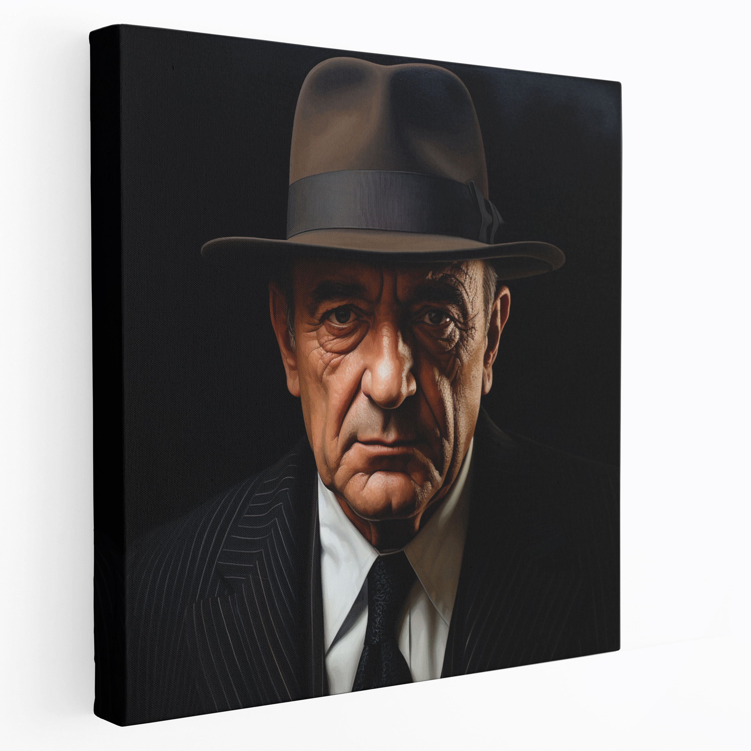 Goodfellas Realistic Portrait Canvas Print - Goodfellas, Sophistication, Stunning Centerpiece, Canvas